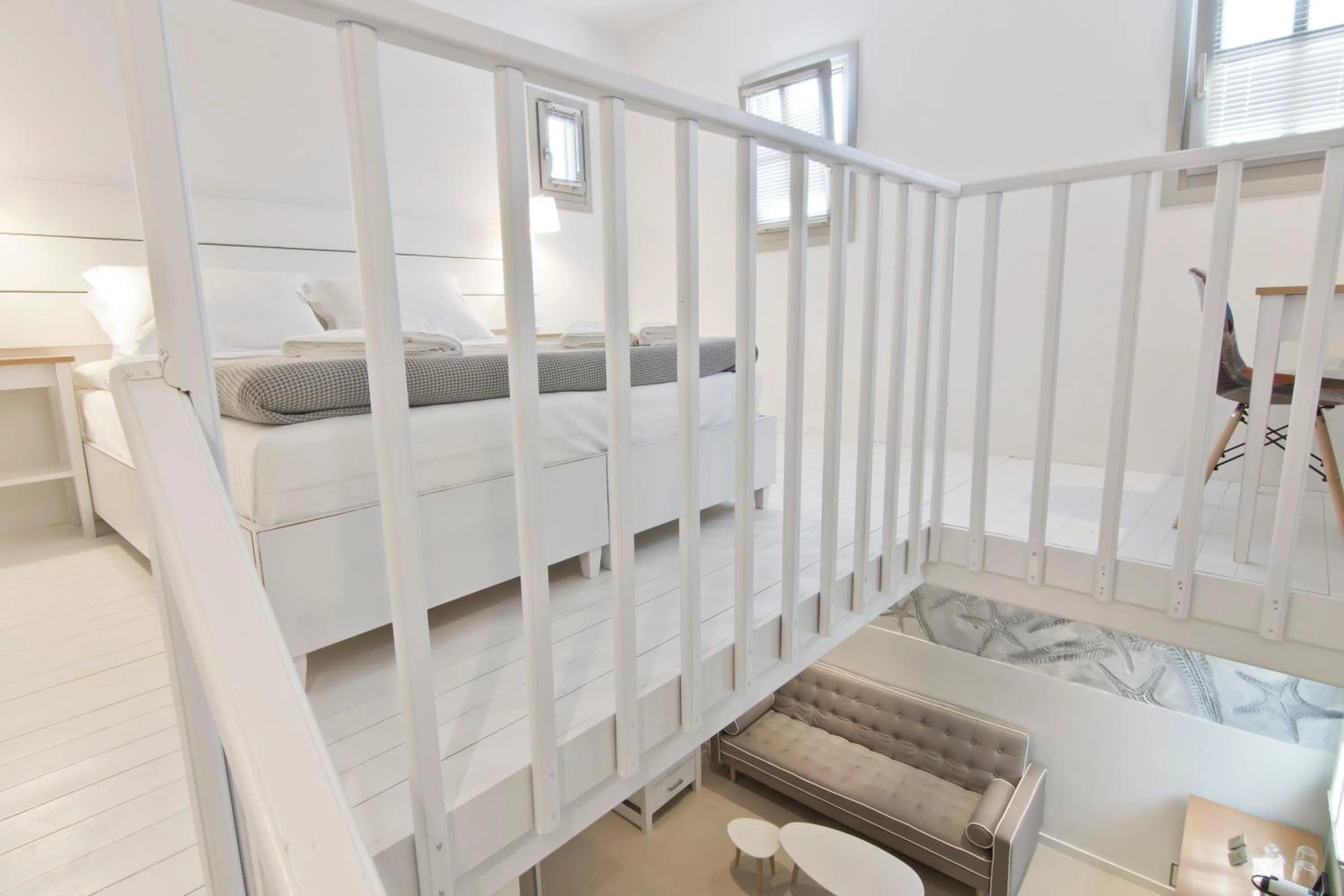 Bed in Lindos Comfy Suites