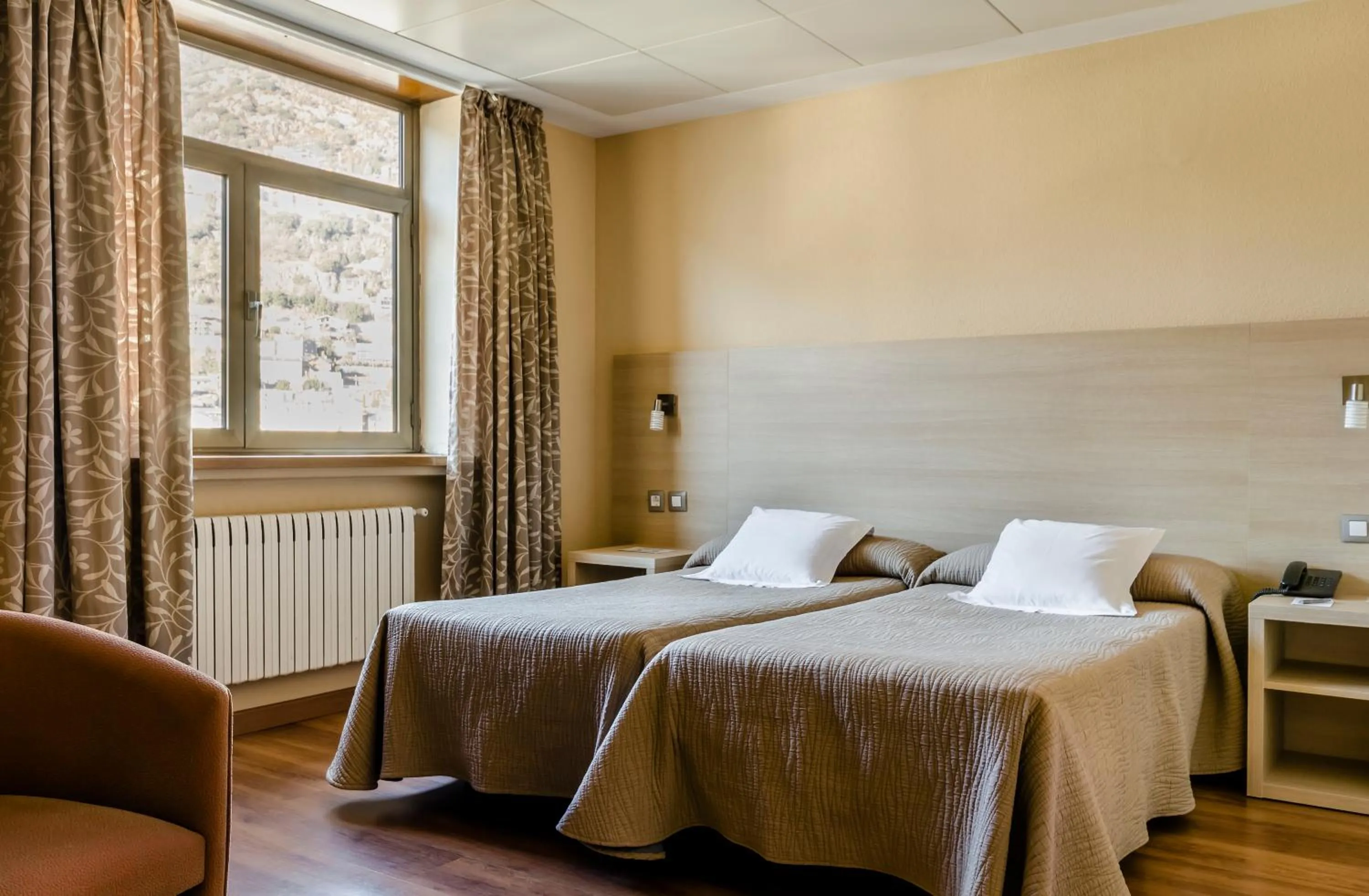 Bed in Hotel Panorama