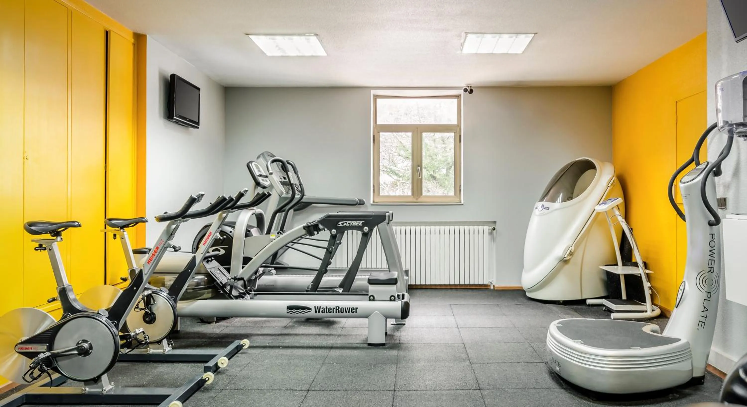 Fitness centre/facilities in Hotel Panorama