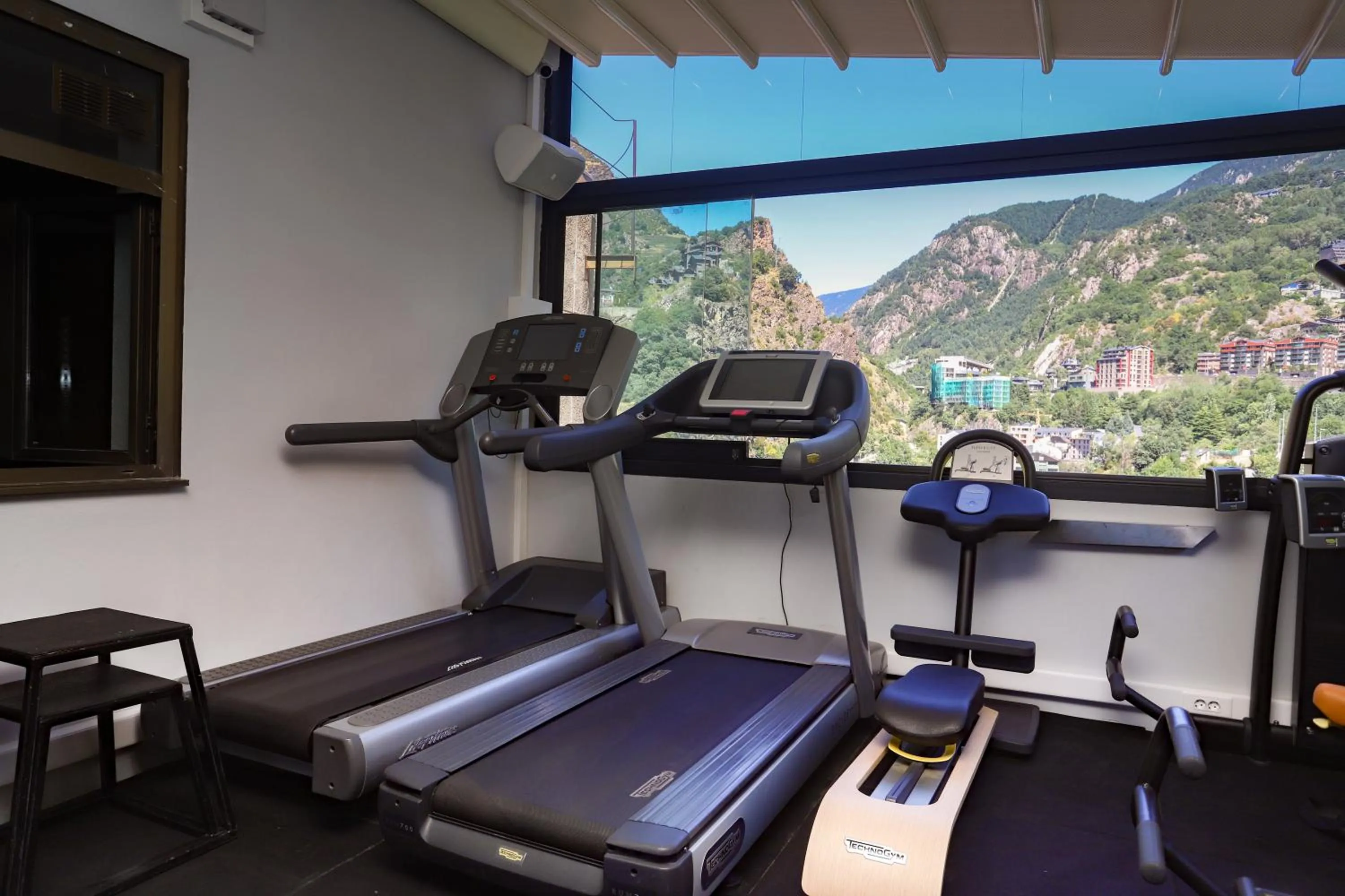 Fitness centre/facilities in Hotel Panorama
