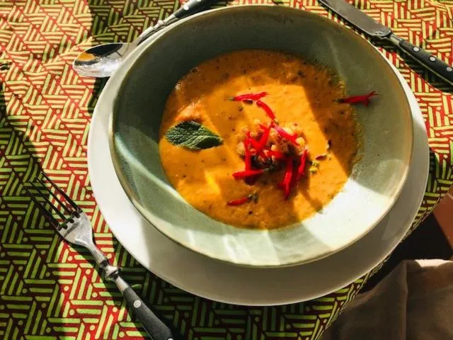 Restaurant/places to eat in Am Eichholz Galerie & Art-Hotel