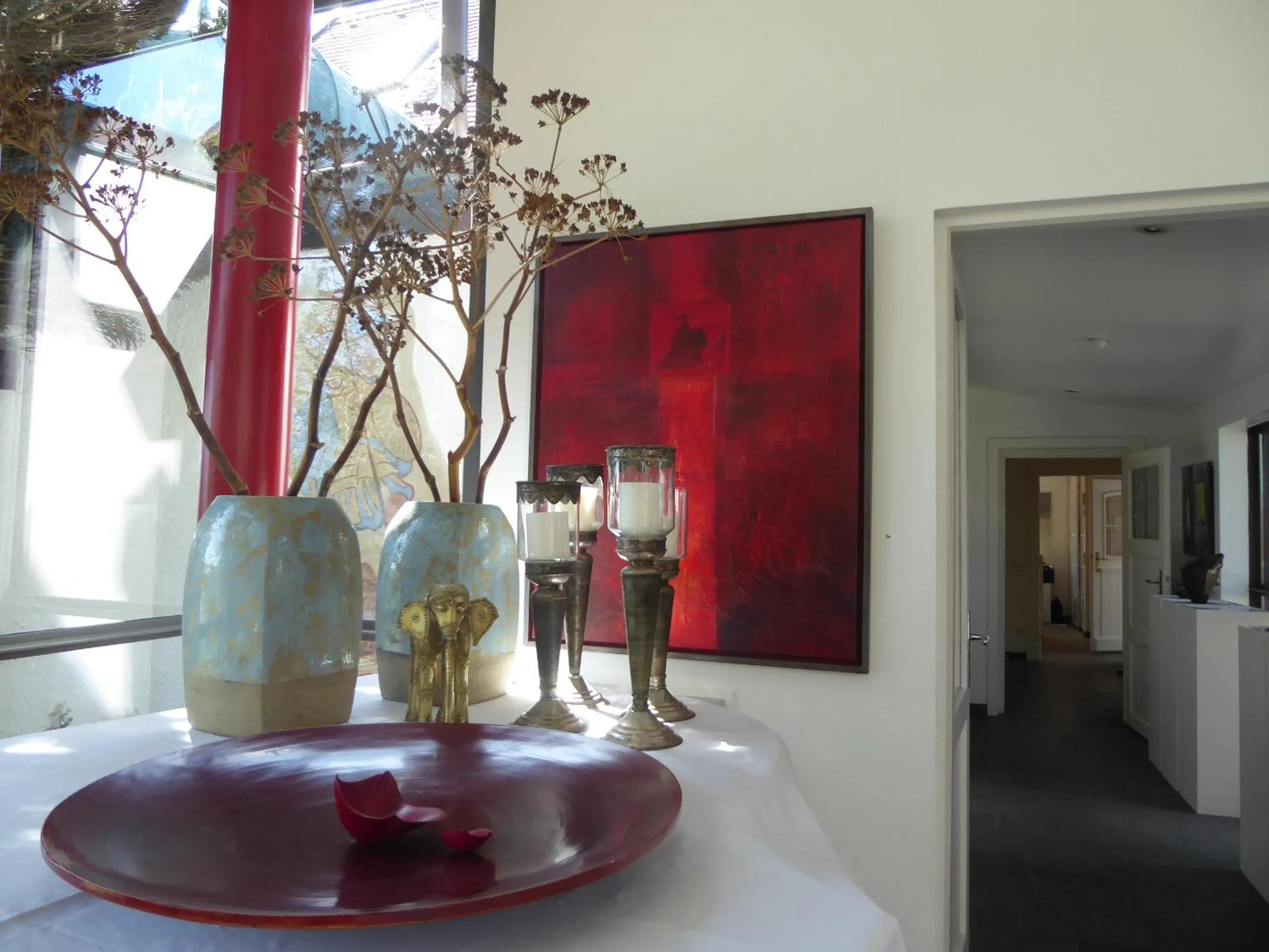 Decorative detail in Am Eichholz Galerie & Art-Hotel