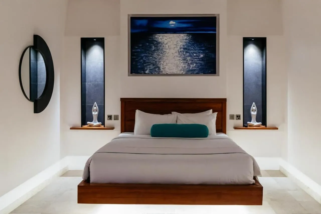 Bed in Kamil Villas