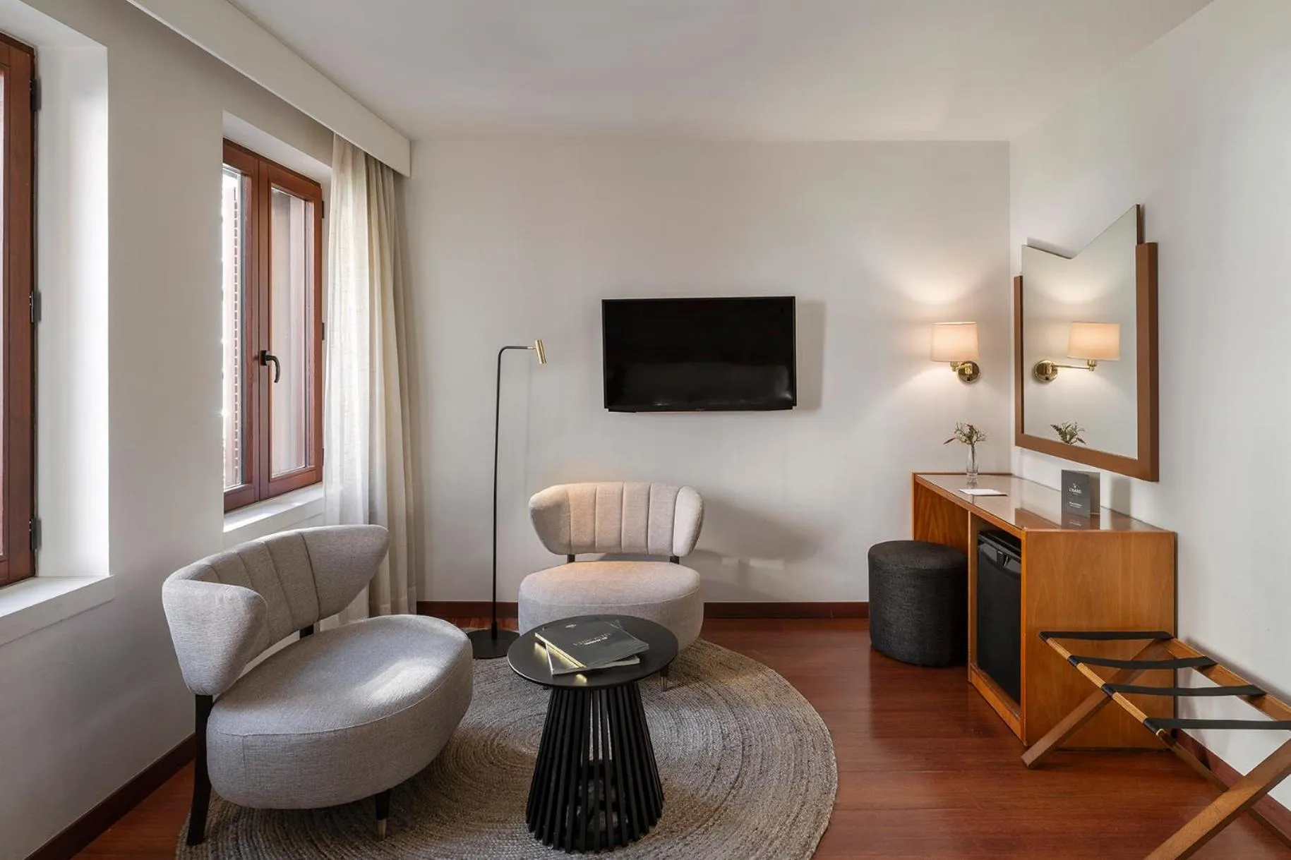 Living room in Hotel de l'Isard