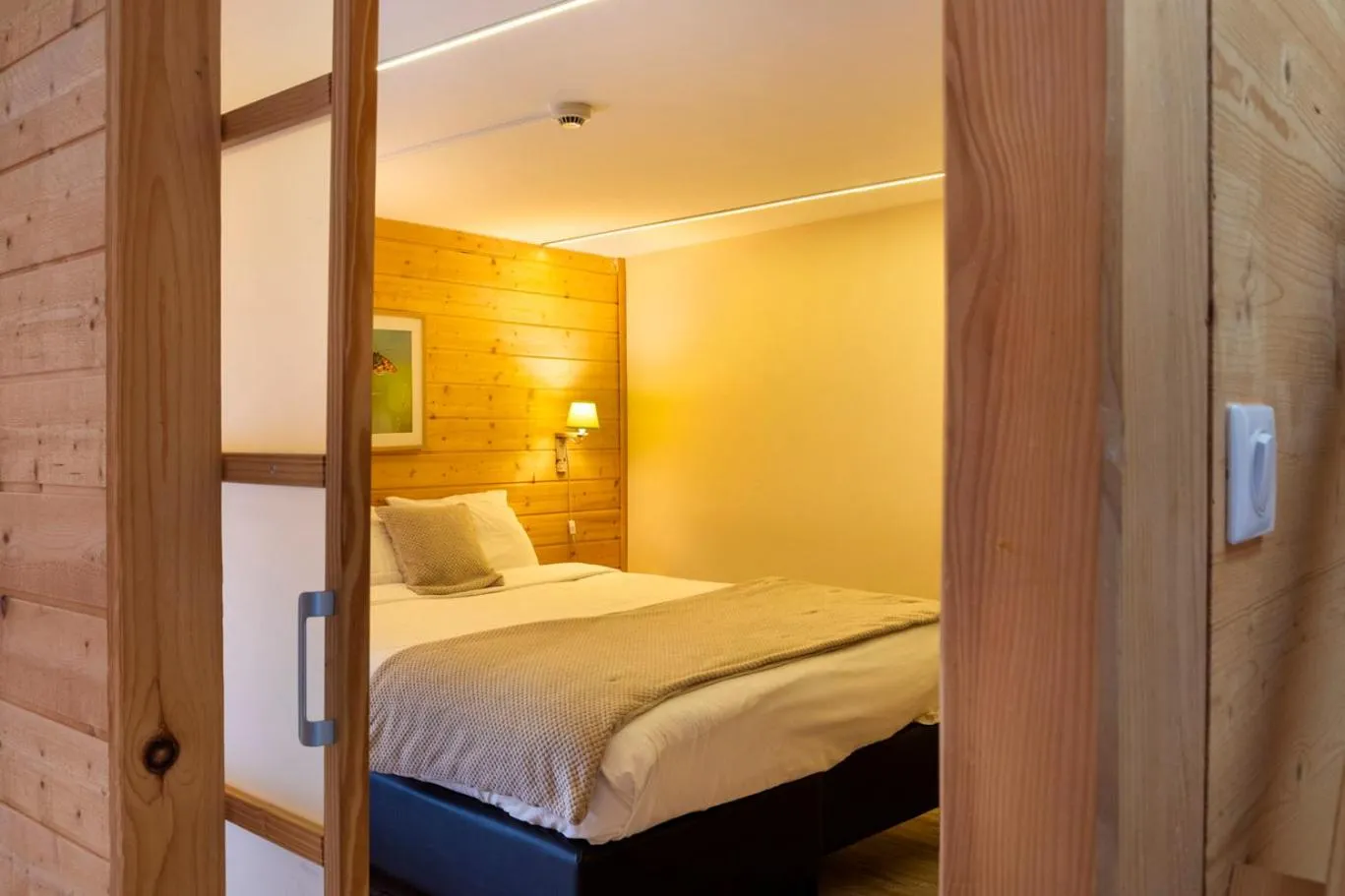 Bed in Domaine du Hirtz, Restaurant & Spa