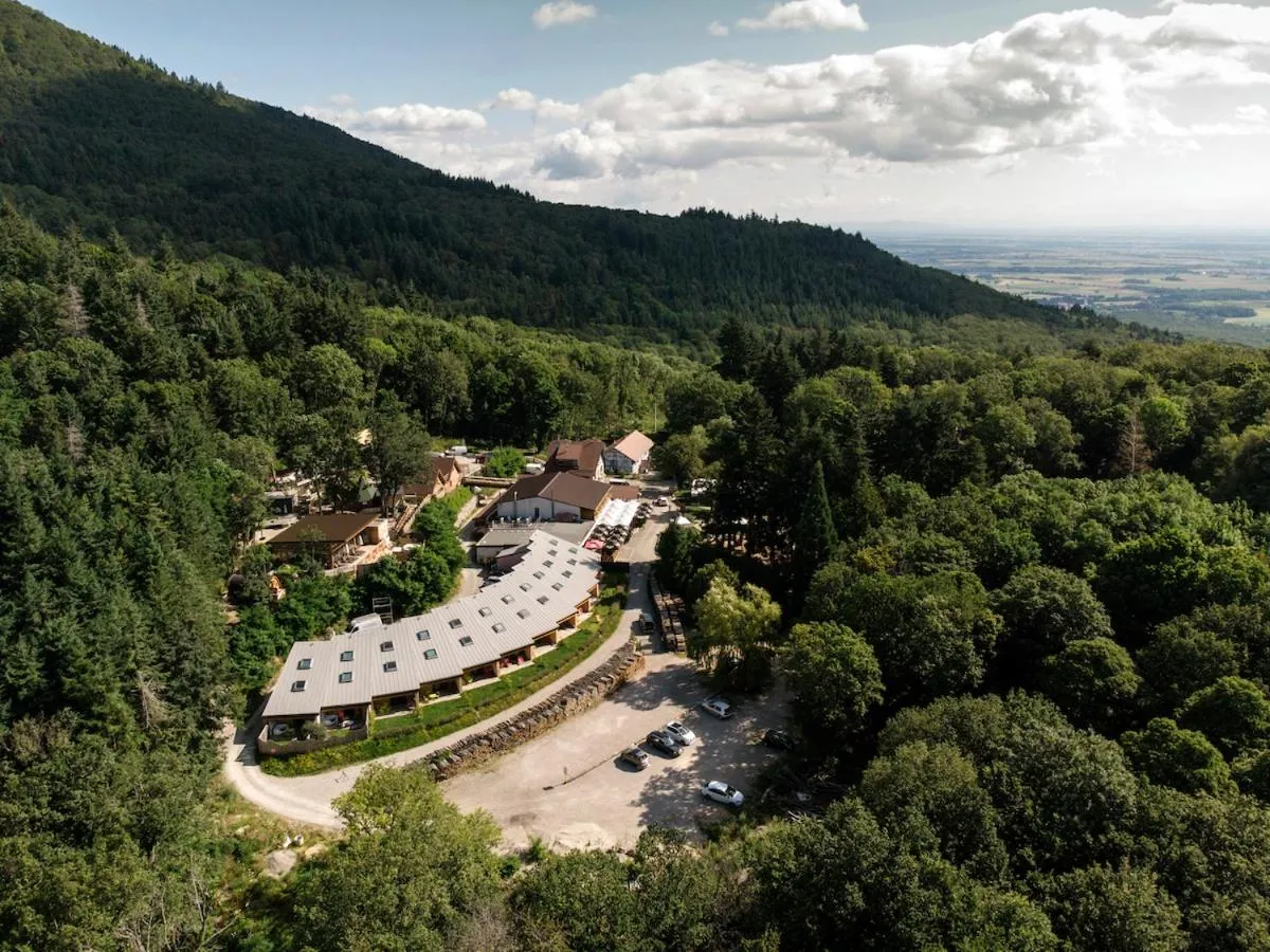 Bird's eye view in Domaine du Hirtz, Restaurant & Spa
