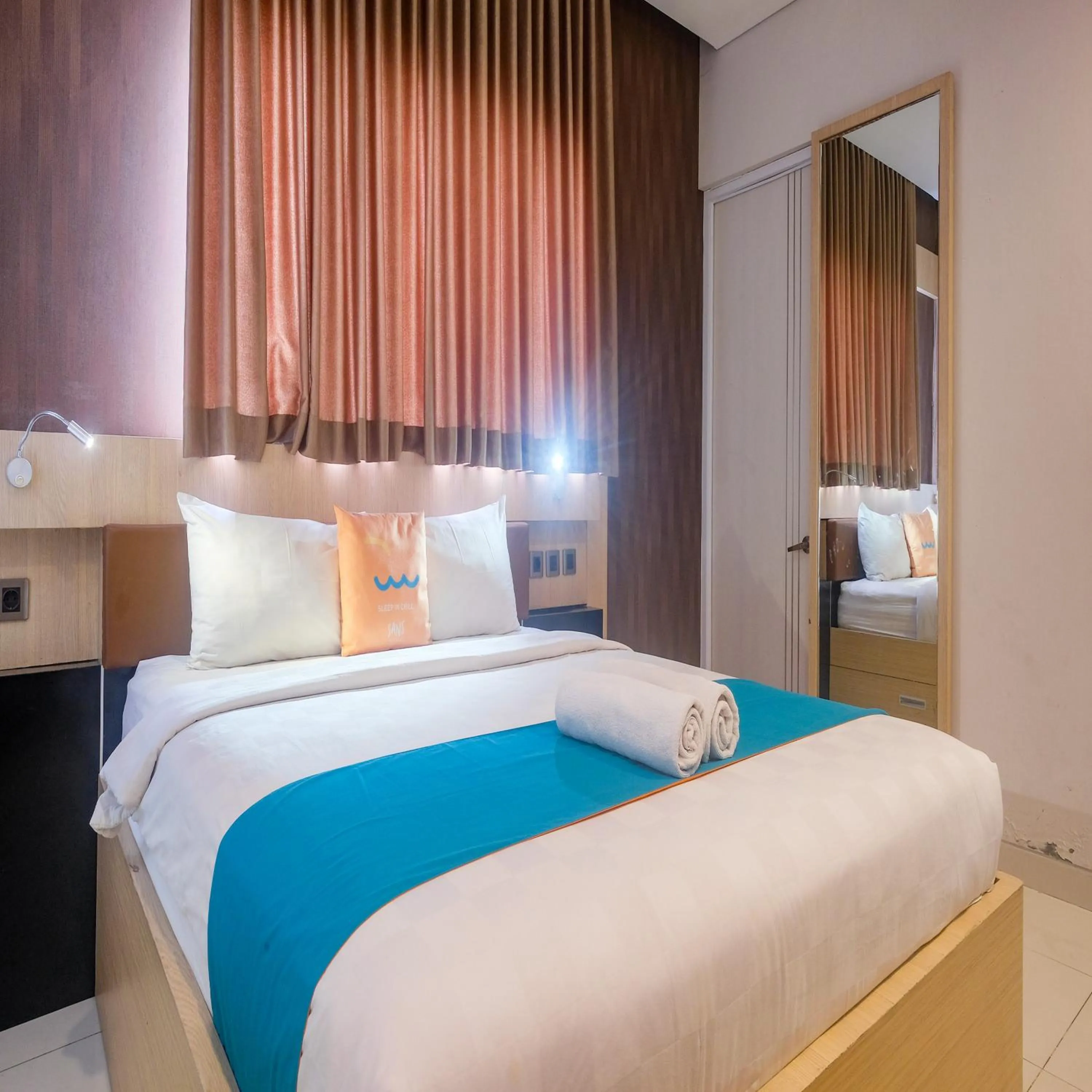 Bedroom, Bed in Sans Vibes Hotel Grand Omah Sastro Gejayan