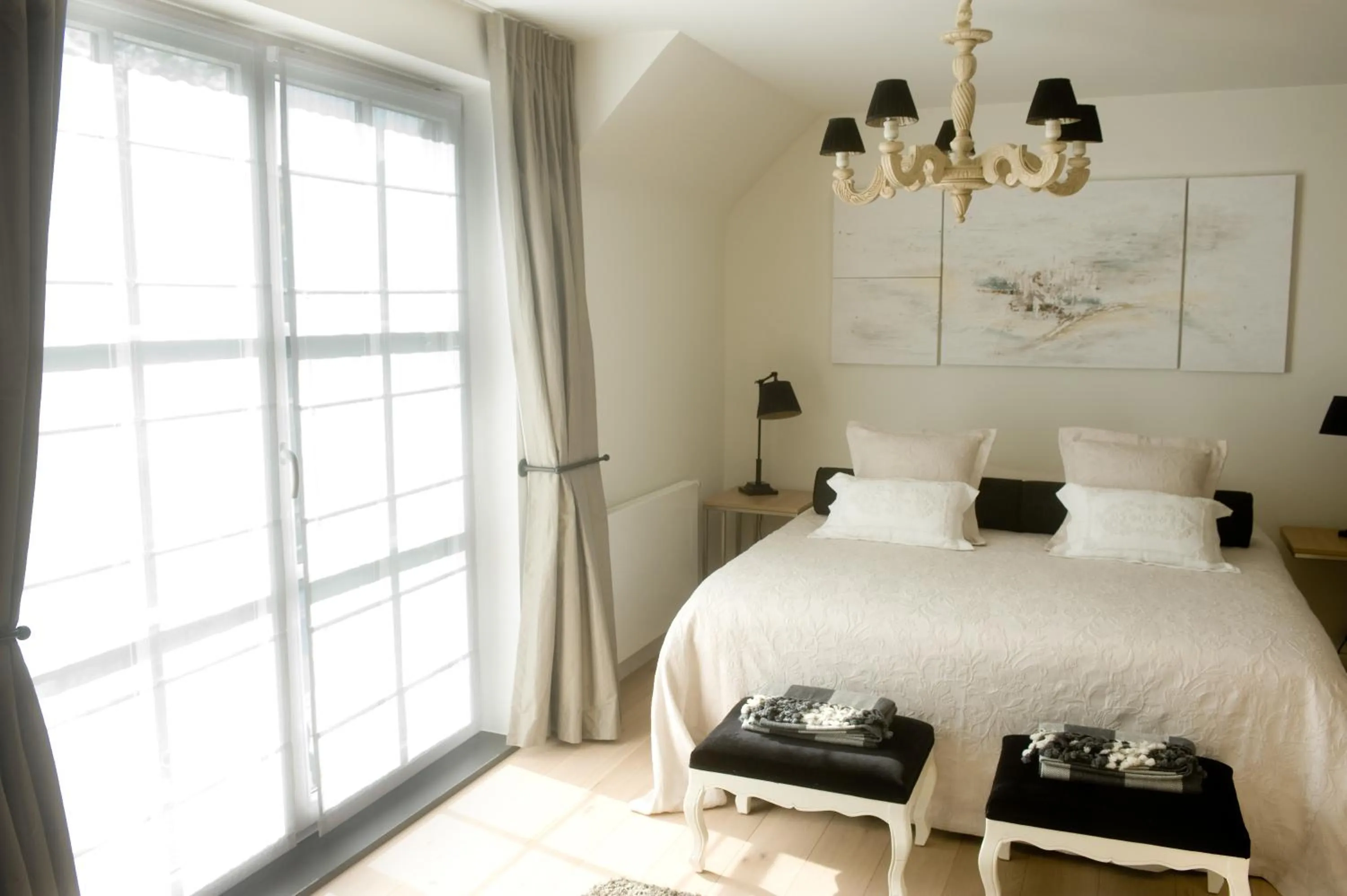 Bed in B&B Interludium