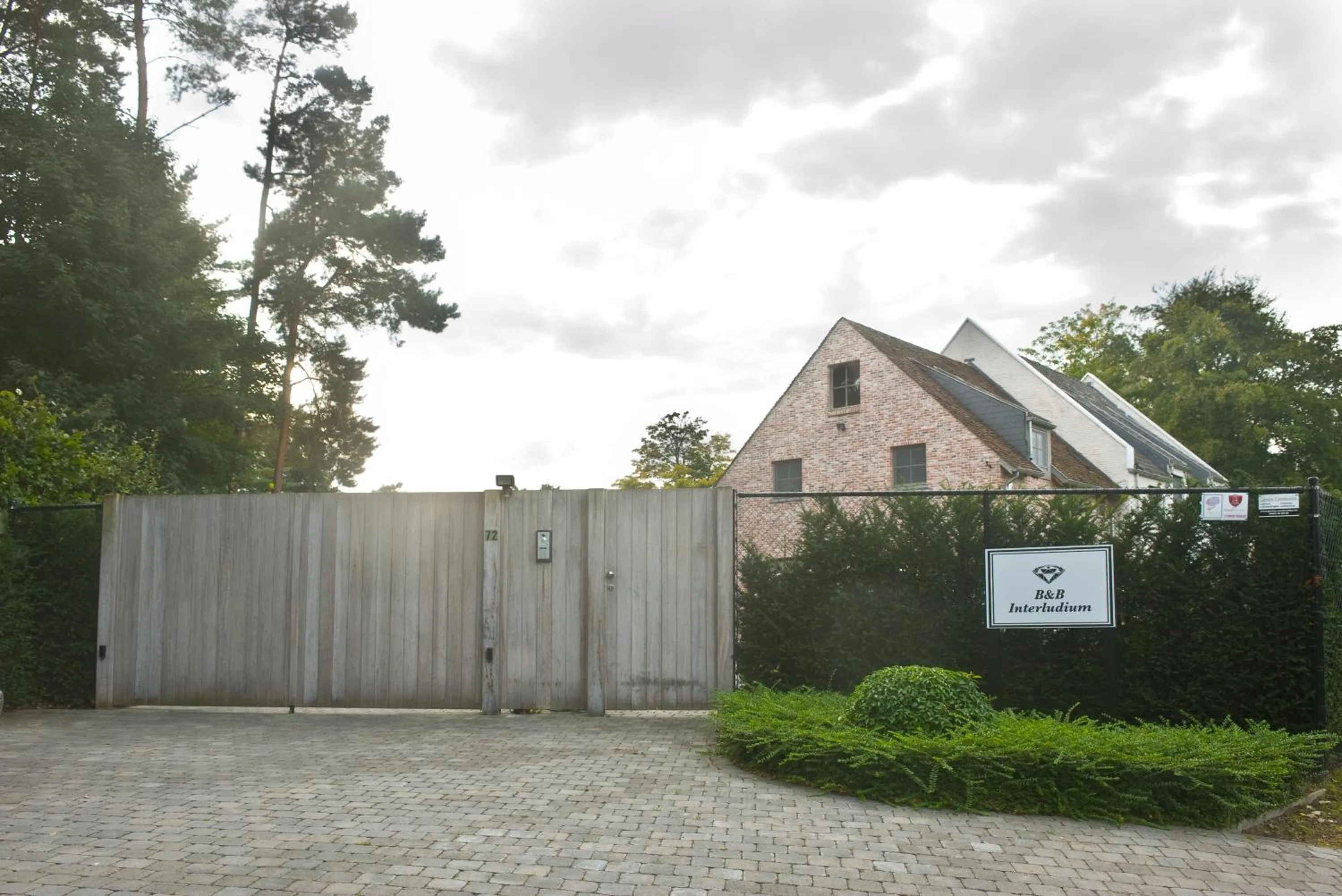 Facade/entrance in B&B Interludium