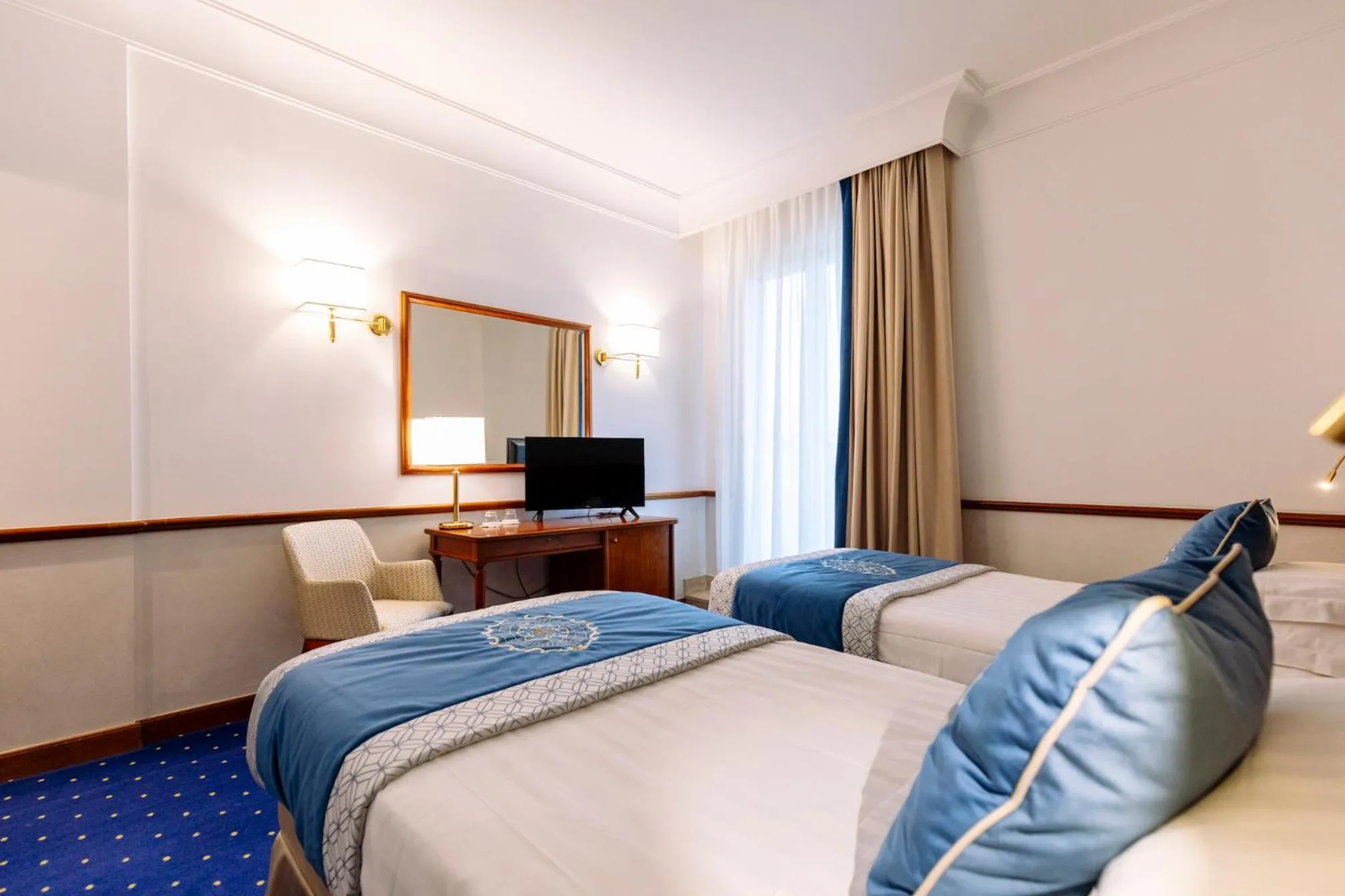 Photo of the whole room, Bed in Grand Hotel Terme & Spa