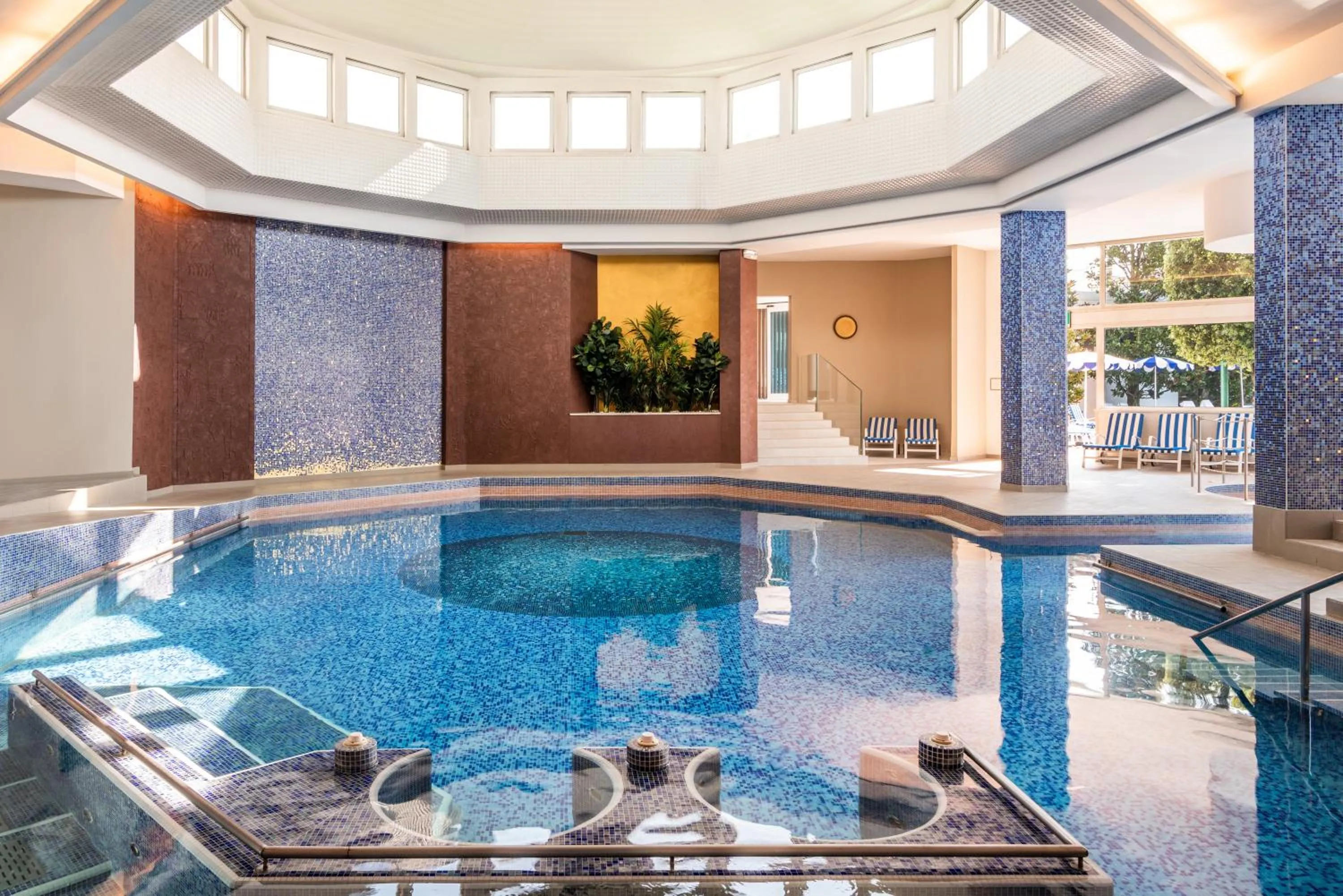 Swimming pool in Grand Hotel Terme & Spa