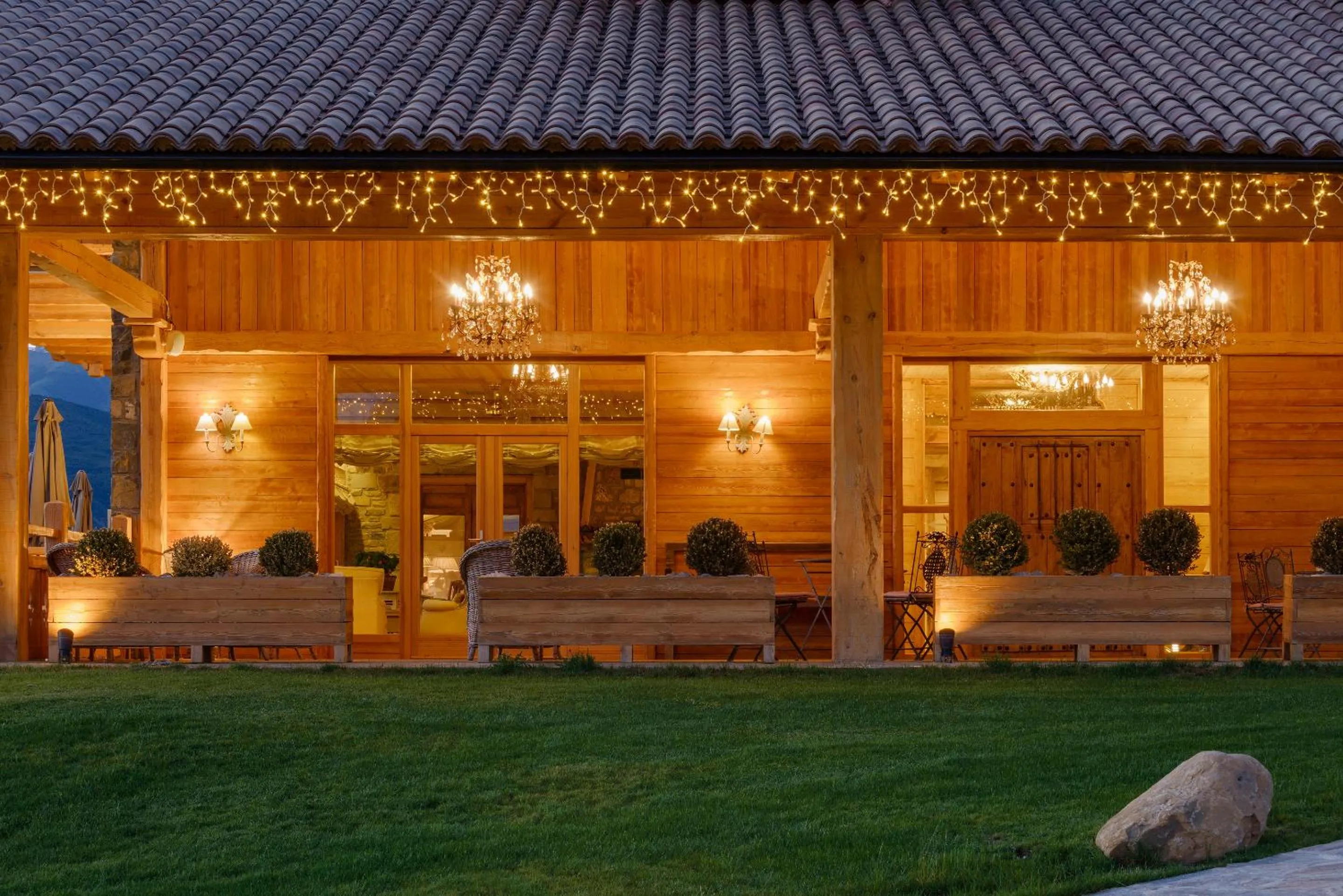 Facade/entrance in Hotel Viñas de Lárrede
