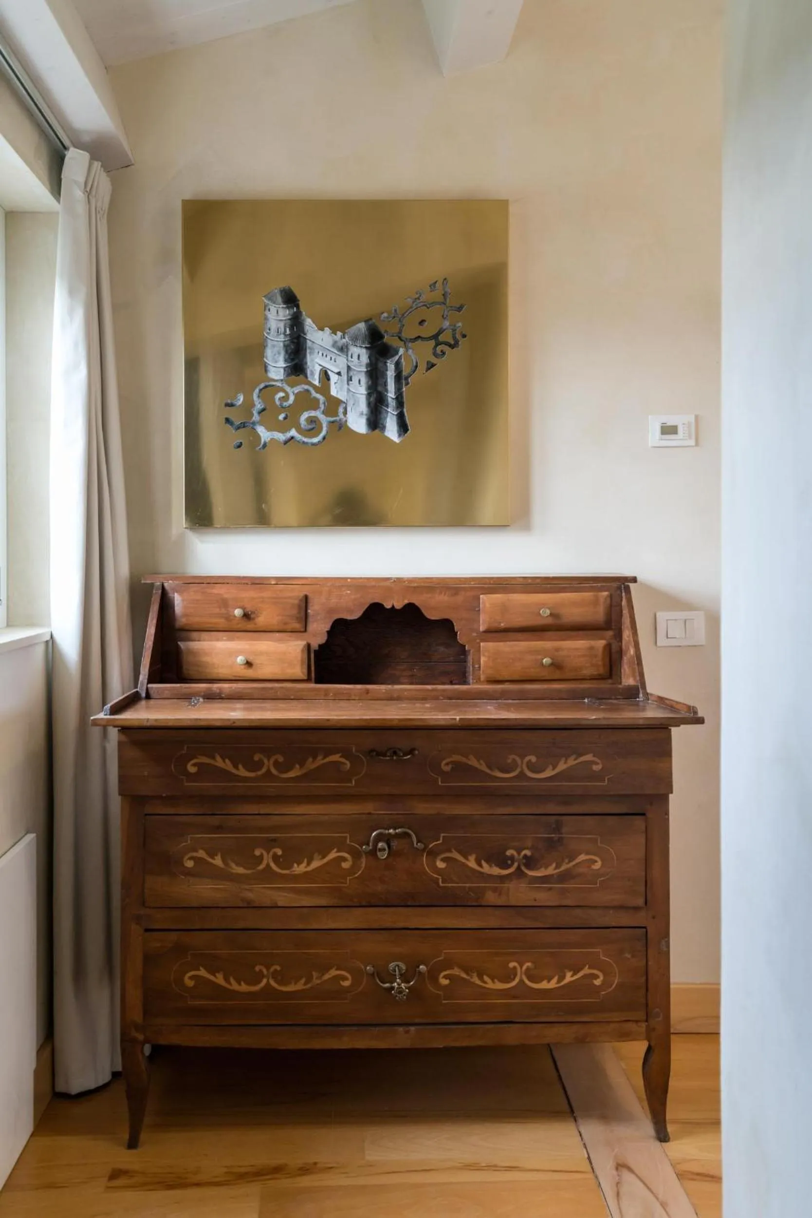 Decorative detail in Zahir Country House Boutique Hotel Noto