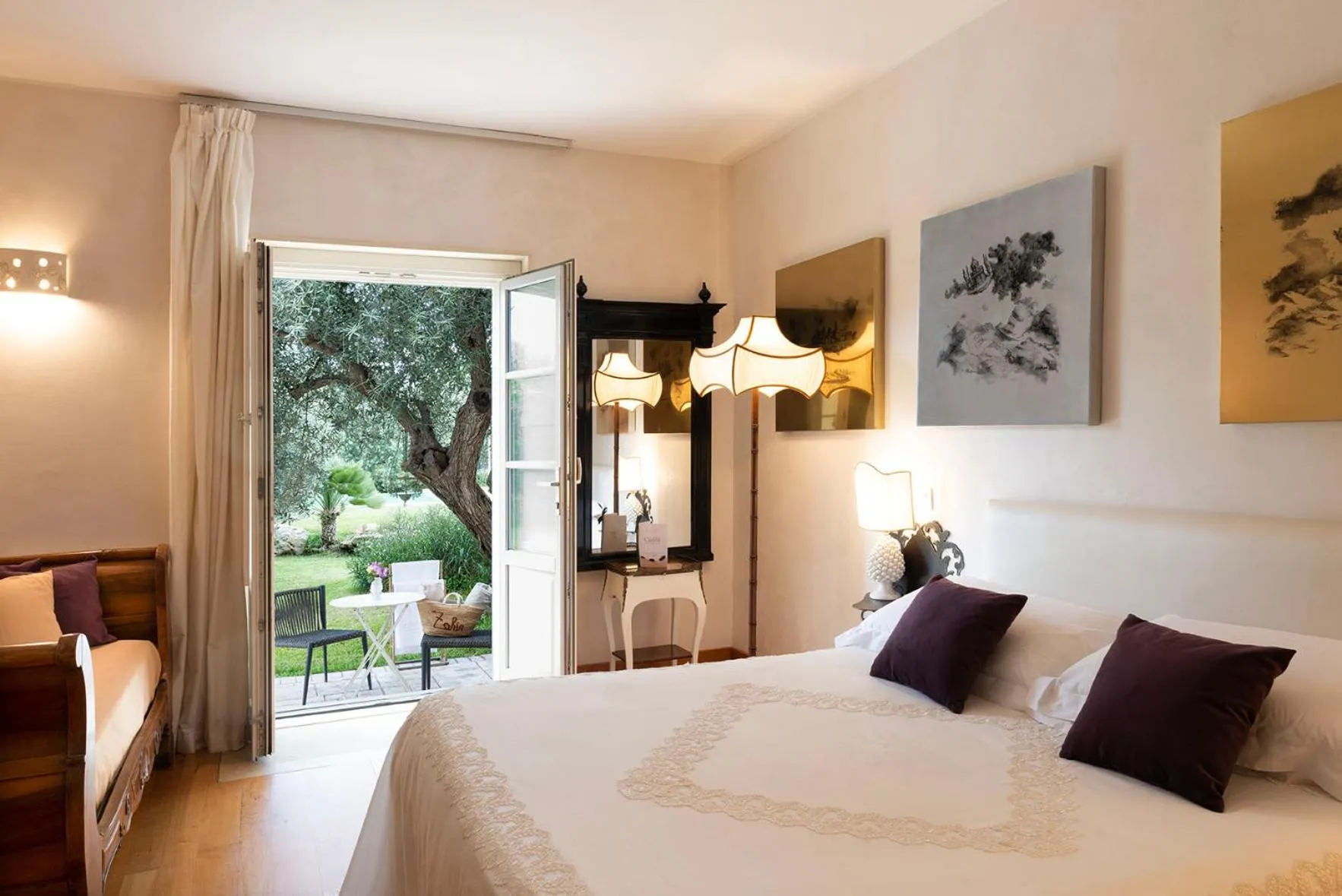 Bedroom, Bed in Zahir Country House Boutique Hotel Noto