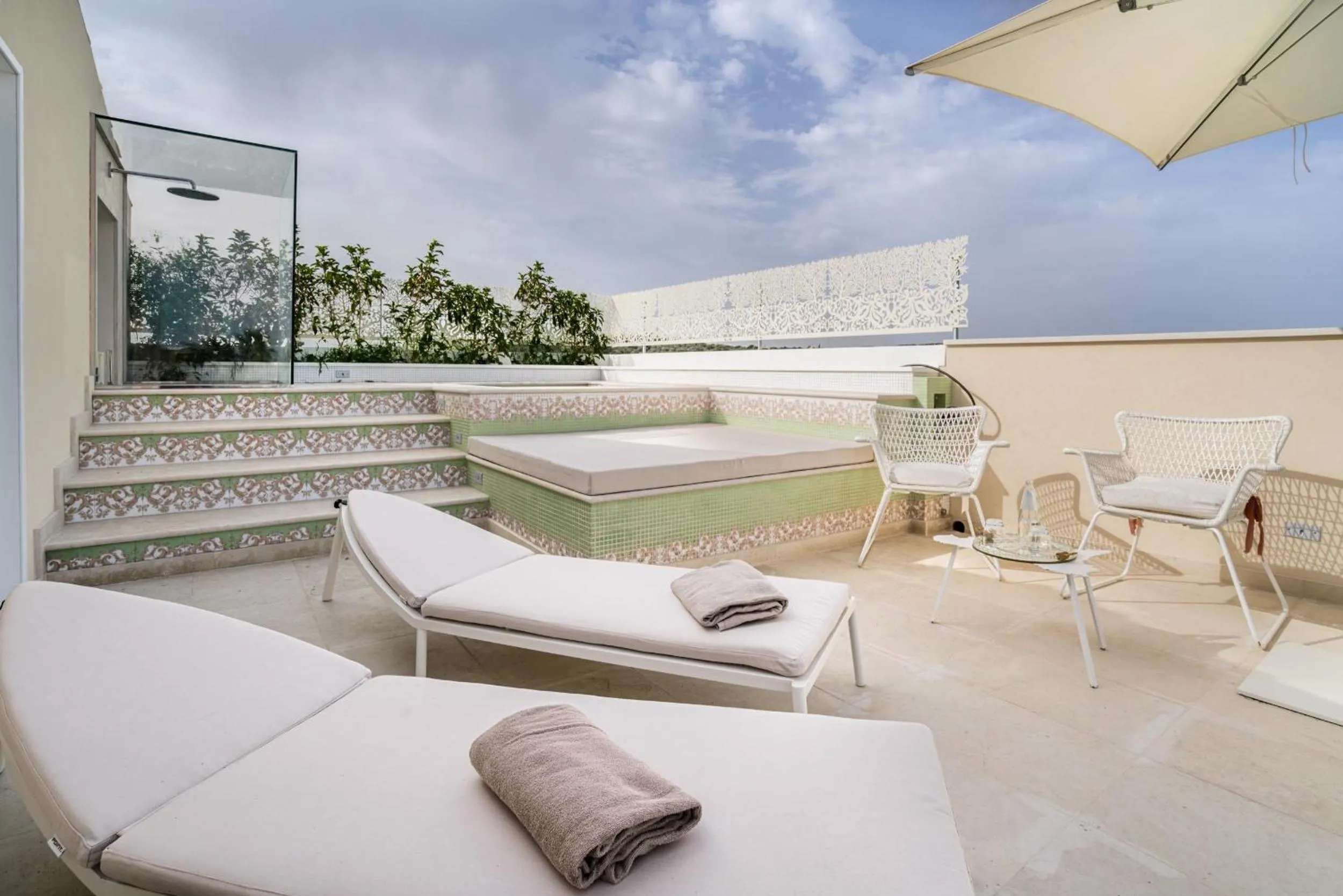 Balcony/Terrace in Zahir Country House Boutique Hotel Noto