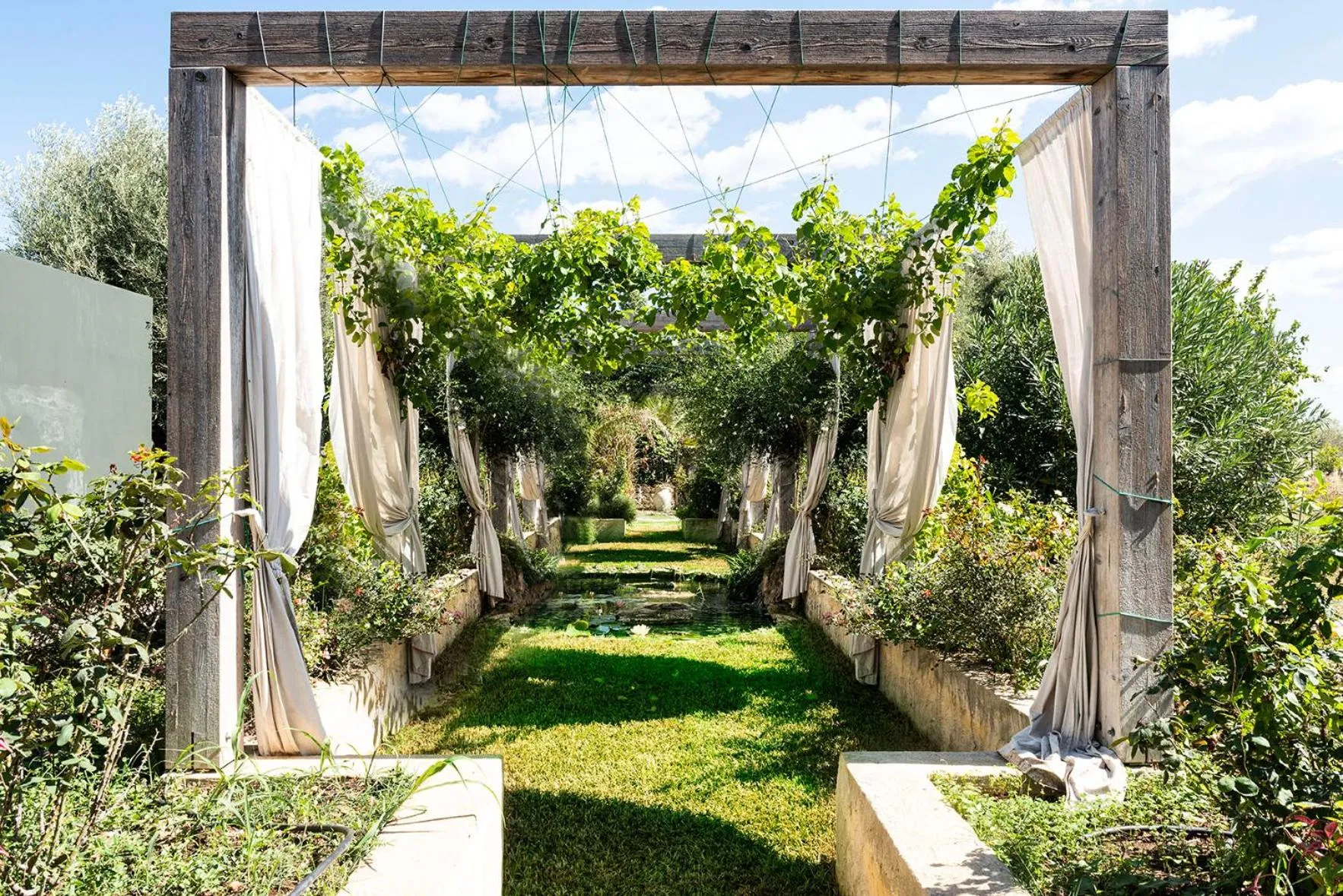 Garden in Zahir Country House Boutique Hotel Noto