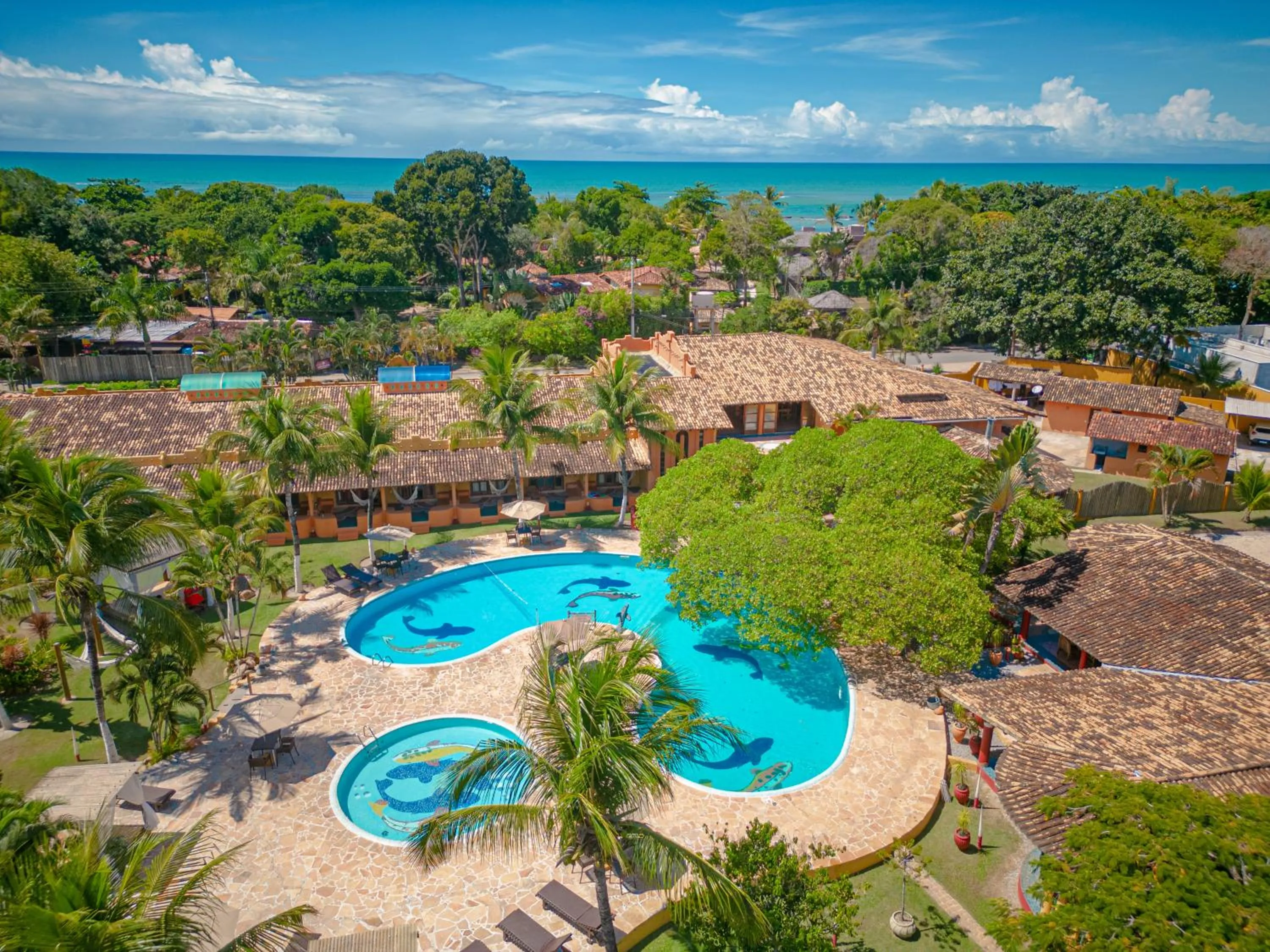 Swimming pool in Estação Santa Fé Hotel e Pousada
