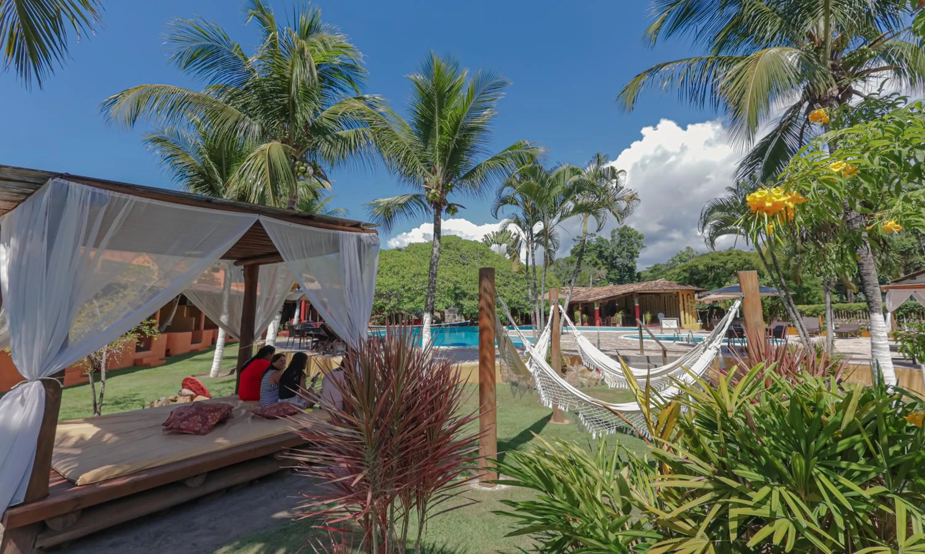Garden in Estação Santa Fé Hotel e Pousada