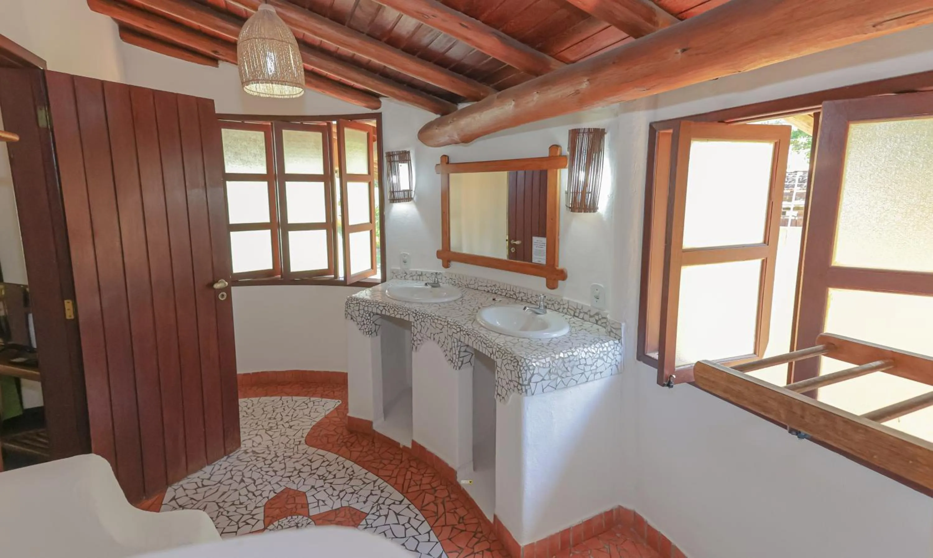 Bathroom in Estação Santa Fé Hotel e Pousada