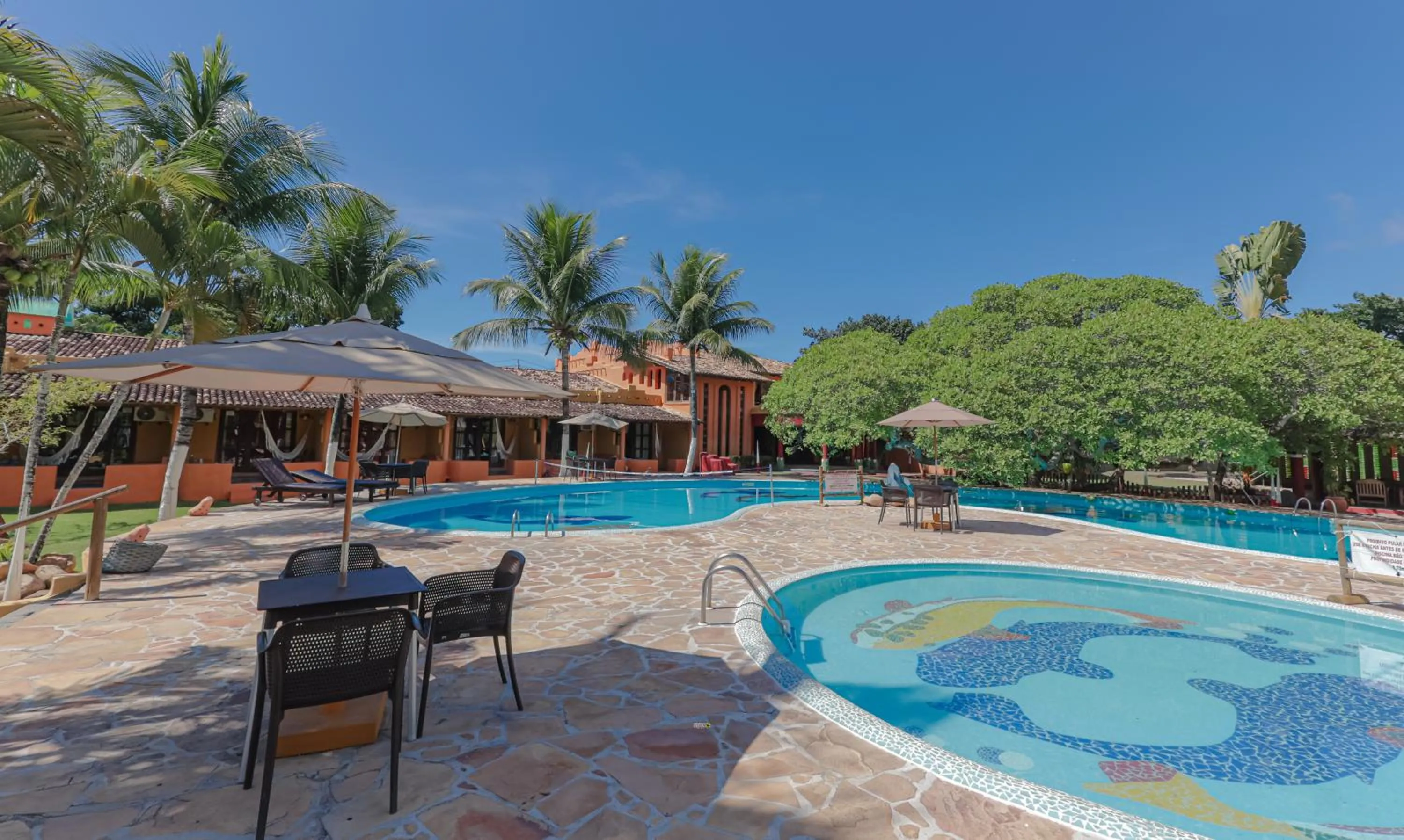 Swimming pool in Estação Santa Fé Hotel e Pousada