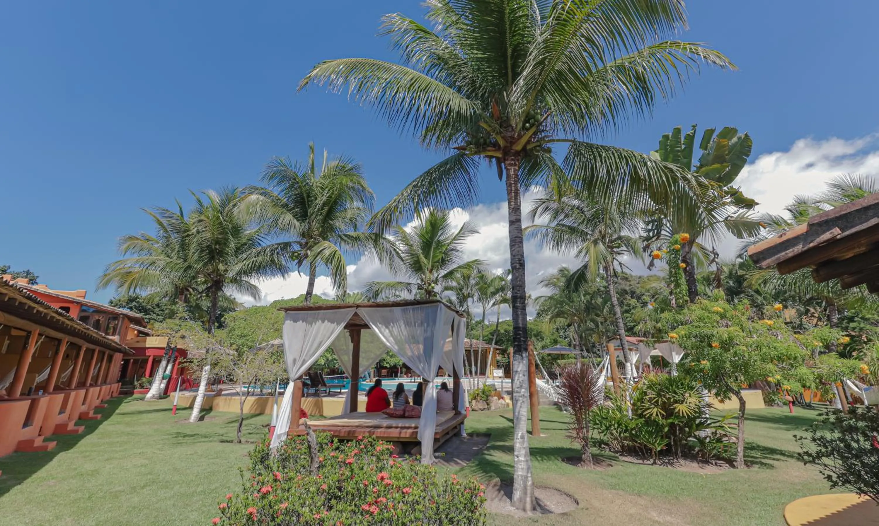 Garden in Estação Santa Fé Hotel e Pousada