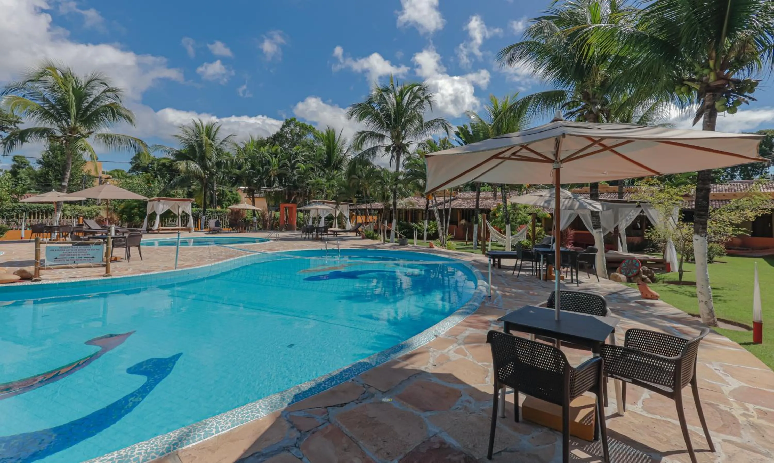Swimming pool in Estação Santa Fé Hotel e Pousada