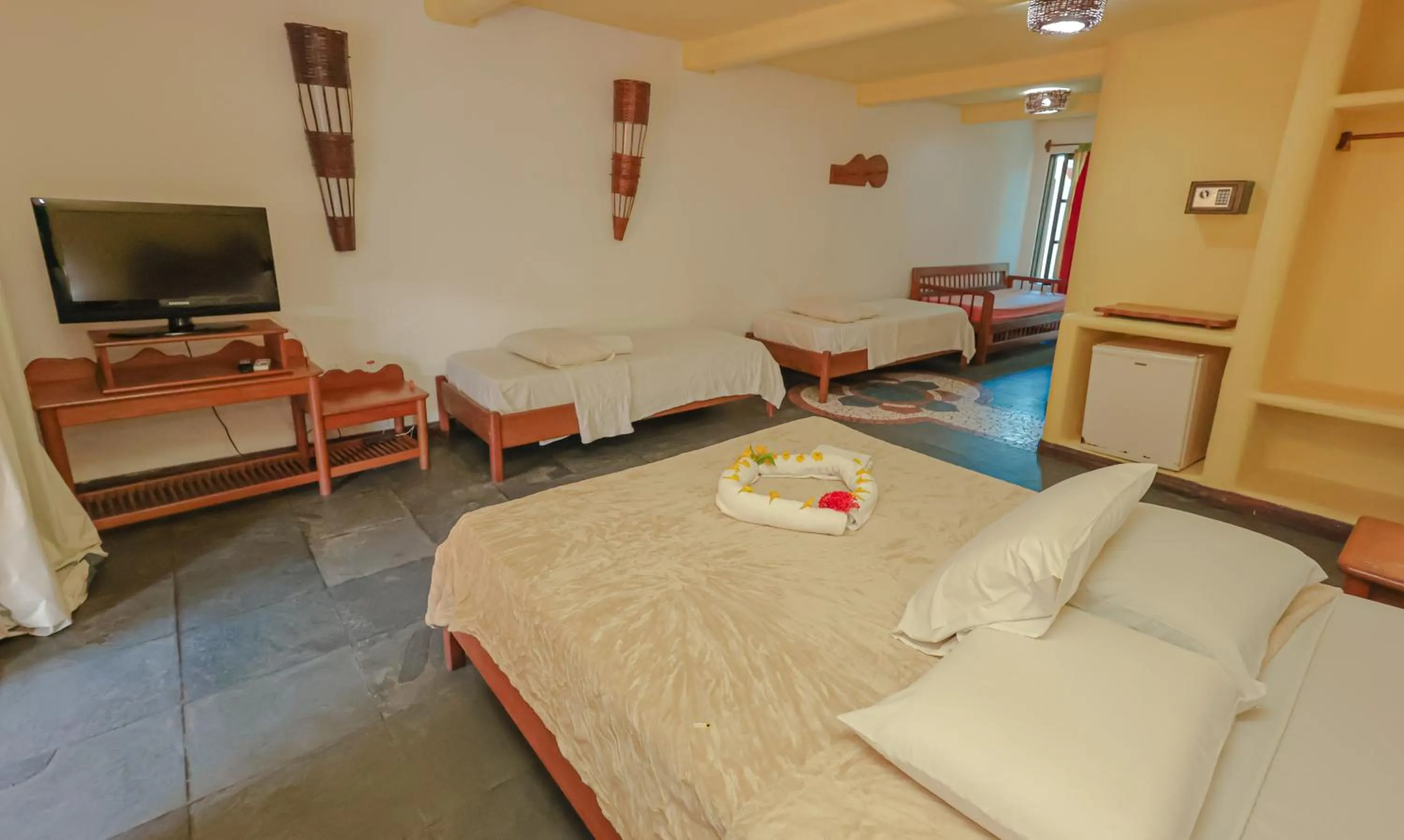 Photo of the whole room, Bed in Estação Santa Fé Hotel e Pousada