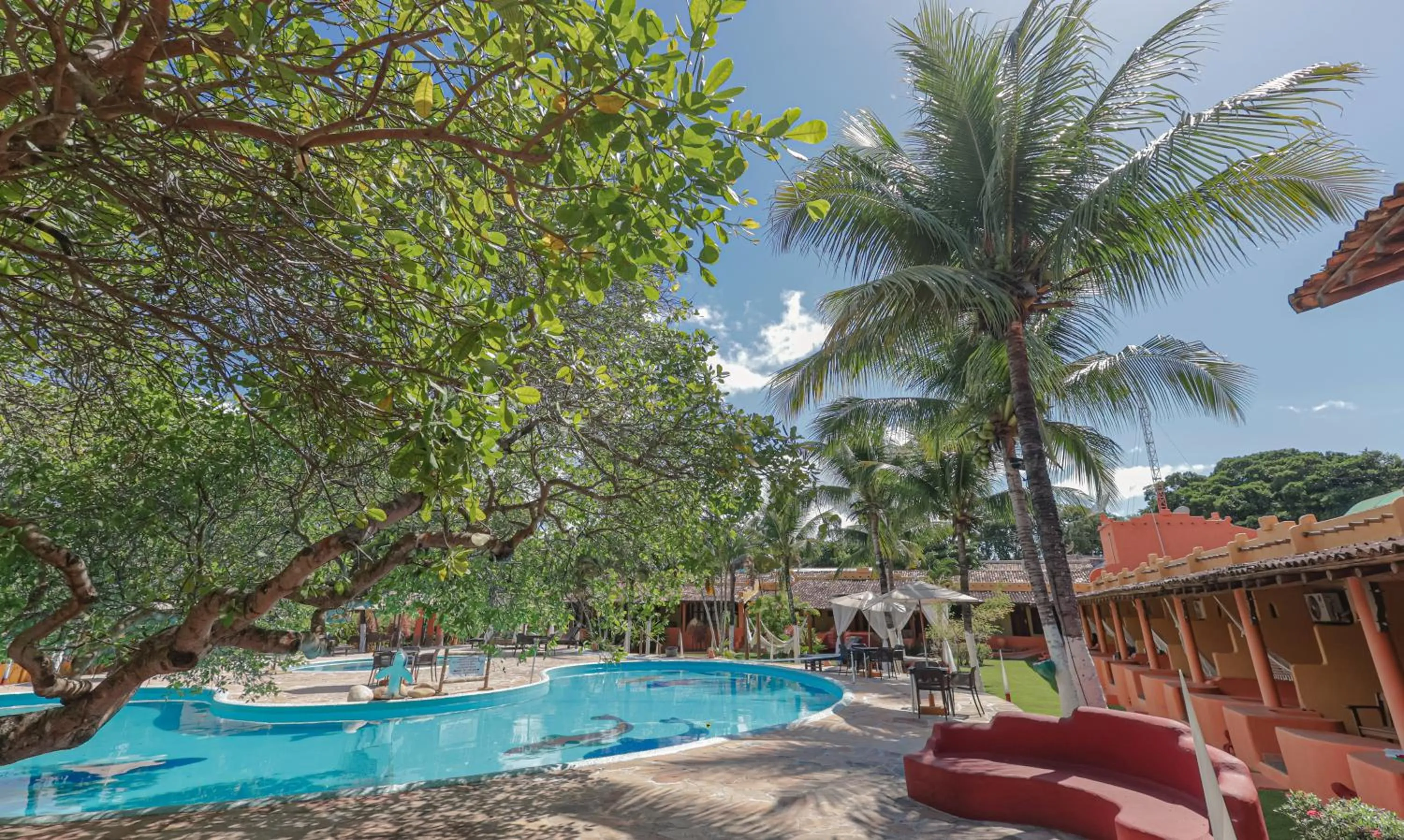 Swimming pool in Estação Santa Fé Hotel e Pousada