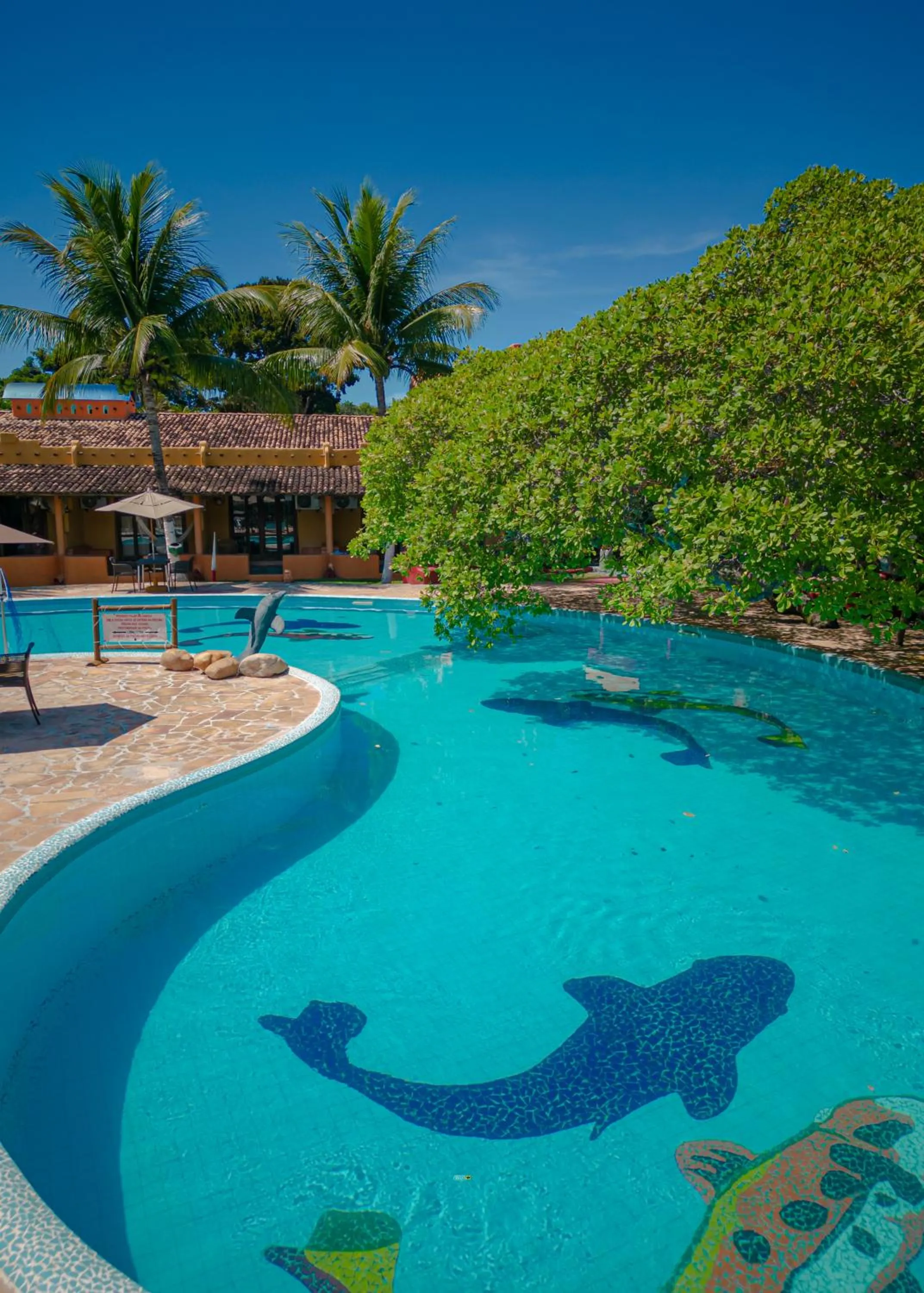 Swimming pool in Estação Santa Fé Hotel e Pousada