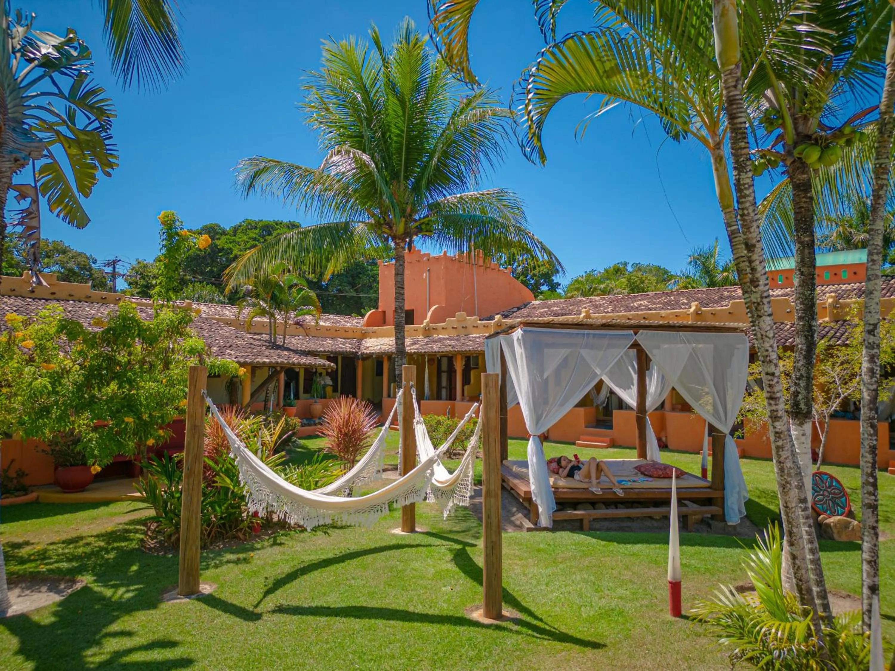 Garden in Estação Santa Fé Hotel e Pousada