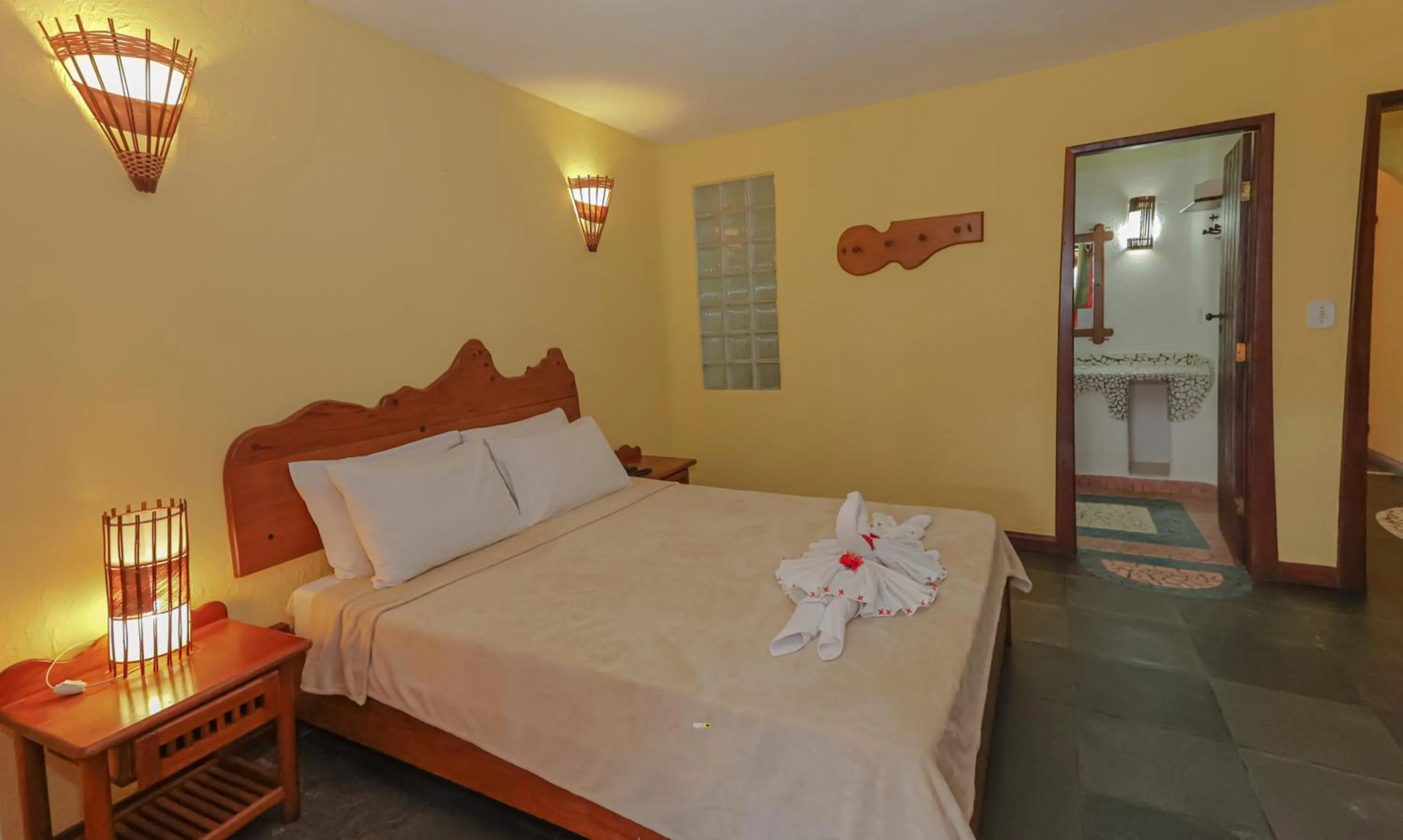 Photo of the whole room, Bed in Estação Santa Fé Hotel e Pousada