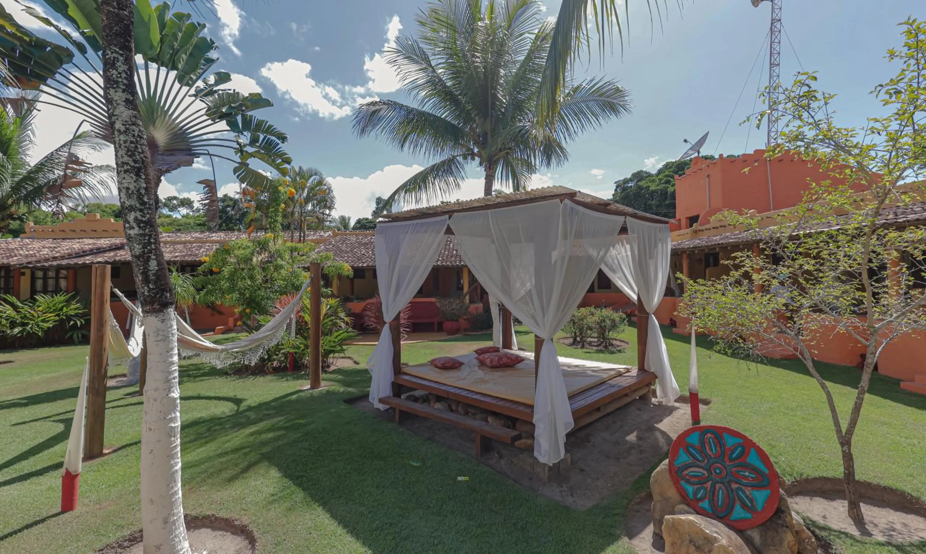 Garden in Estação Santa Fé Hotel e Pousada