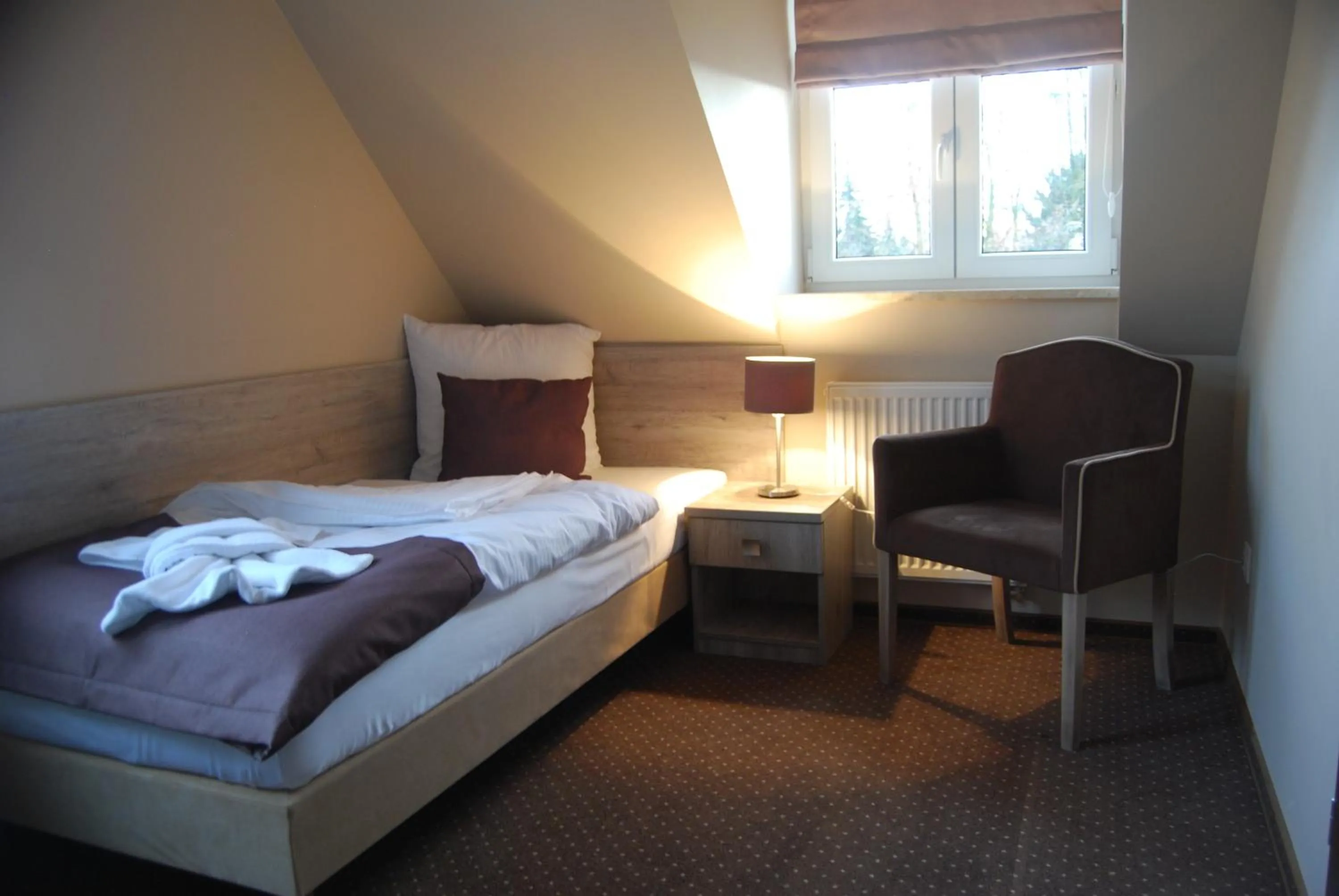 Bed in Hotel Piast przy Zamku