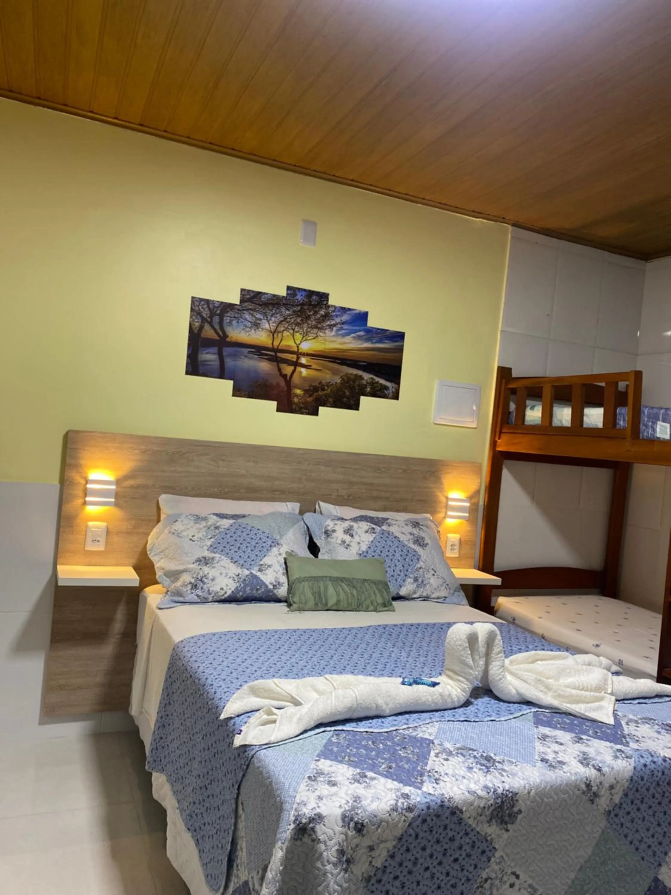 Bed in Chalé Temporada Porto dos Lençóis - Lençóis Maranhenses