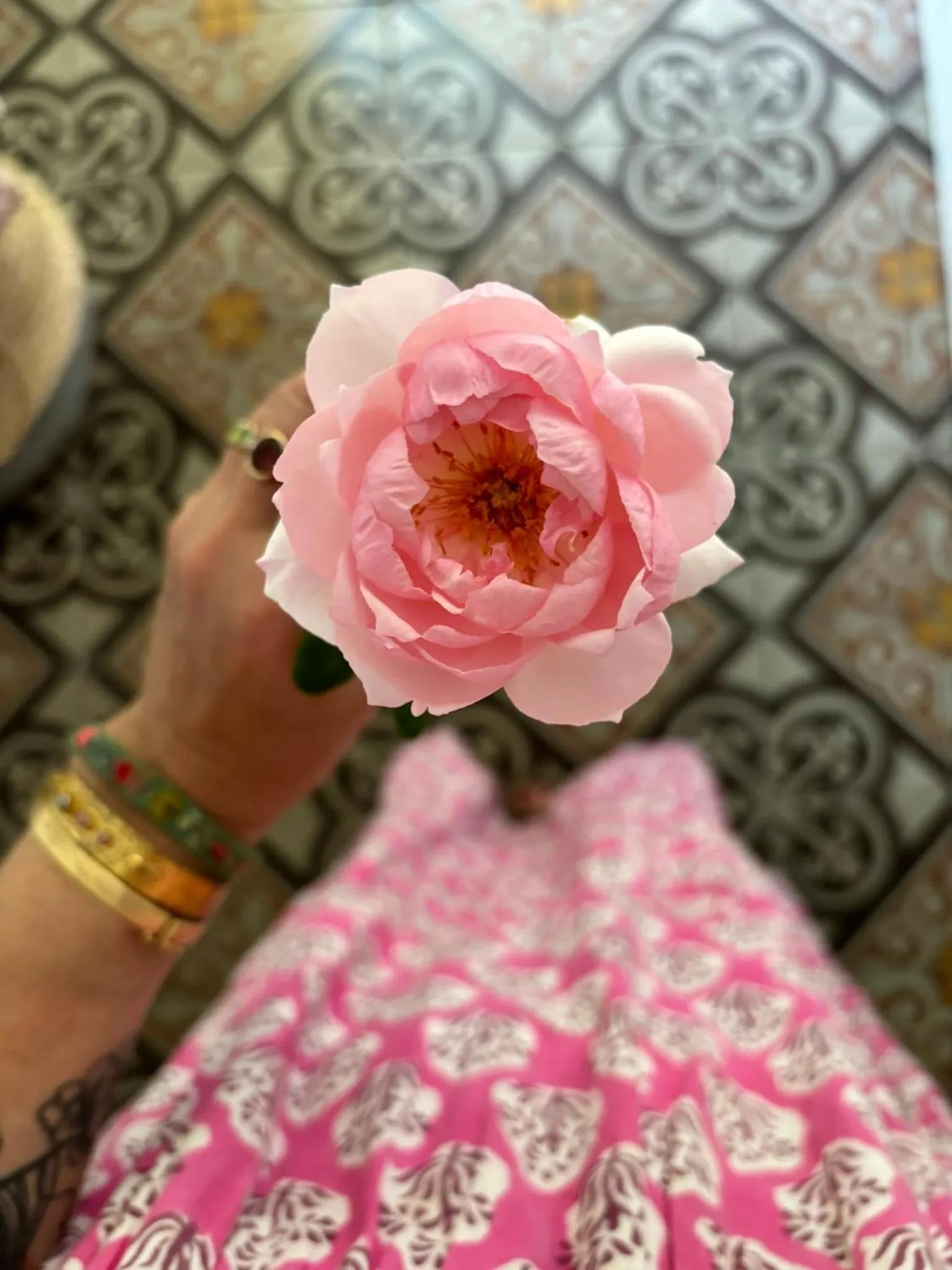 Decorative detail in Le logis blanc bed&breakfast