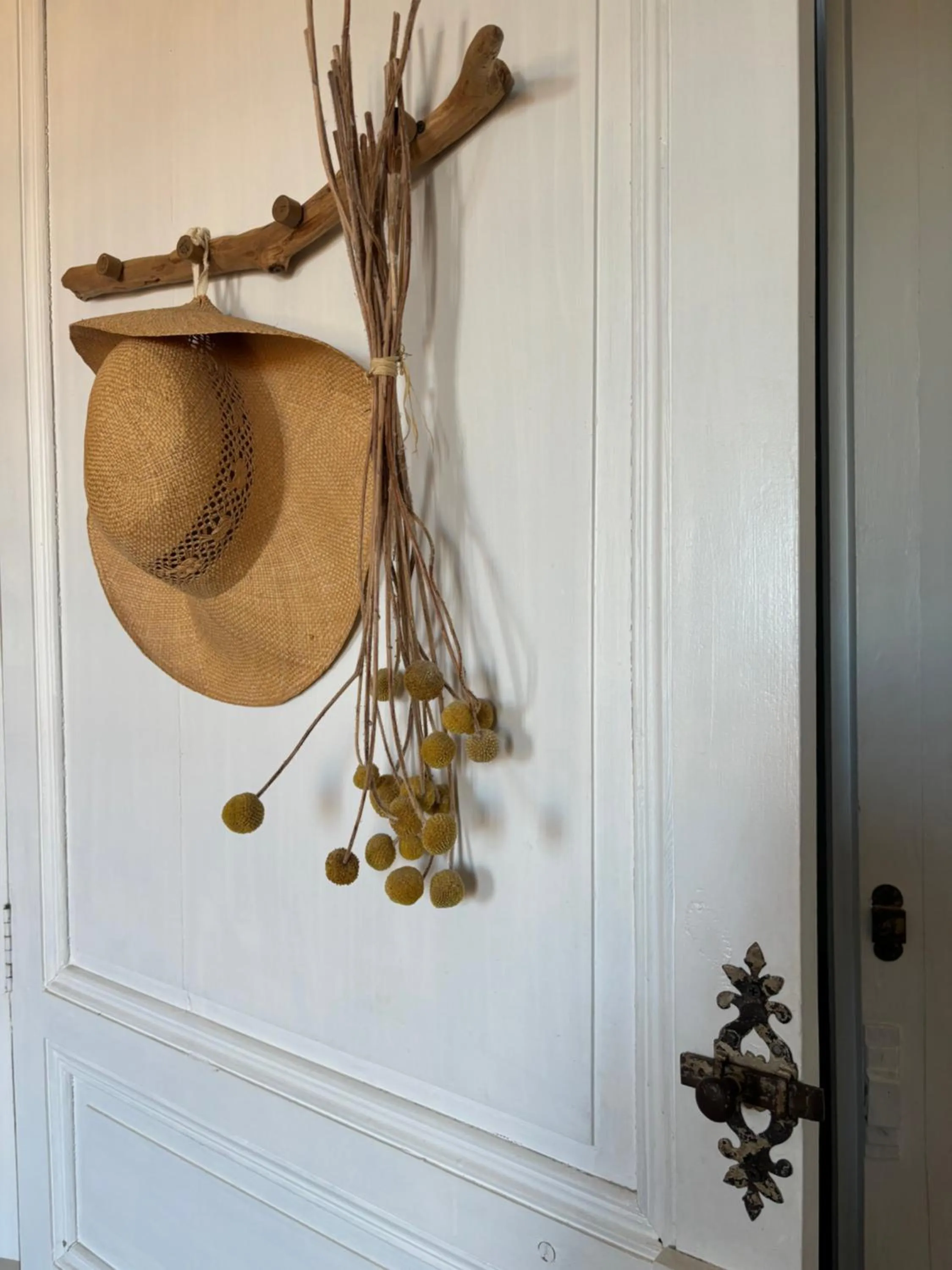 Decorative detail in Le logis blanc bed&breakfast