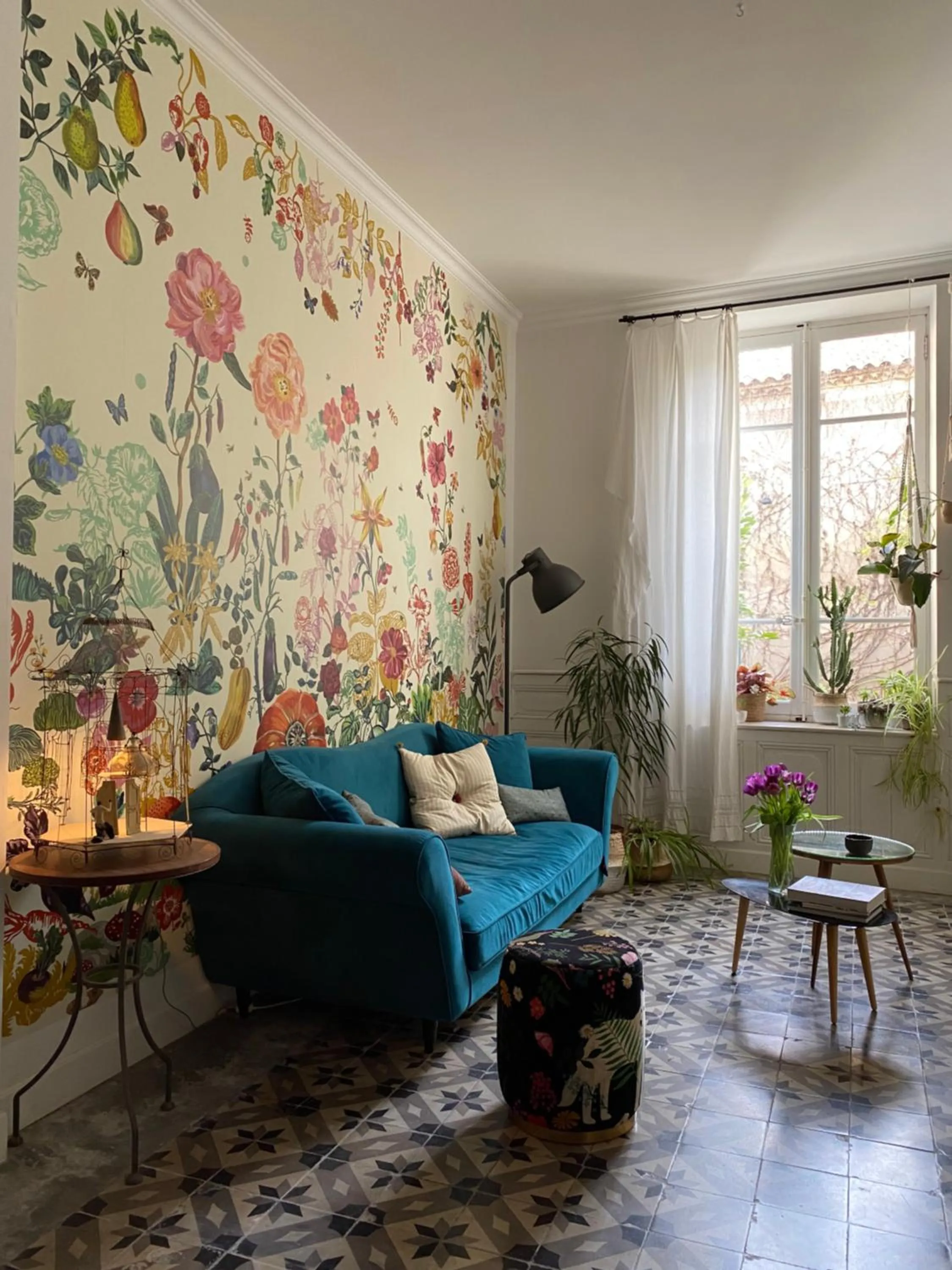 Living room in Le logis blanc bed&breakfast