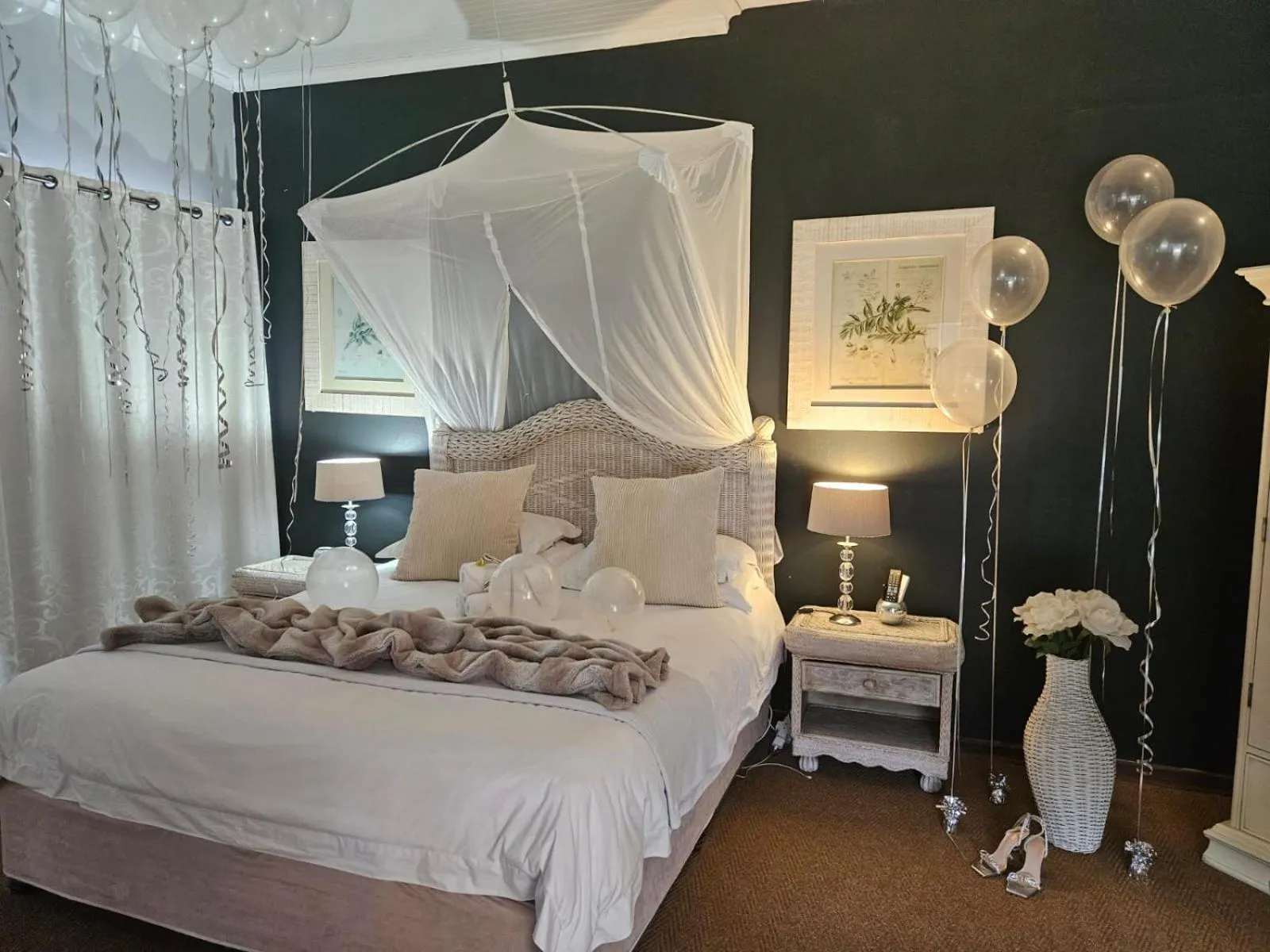 bidet, Bed in Hillton Manor Guest House