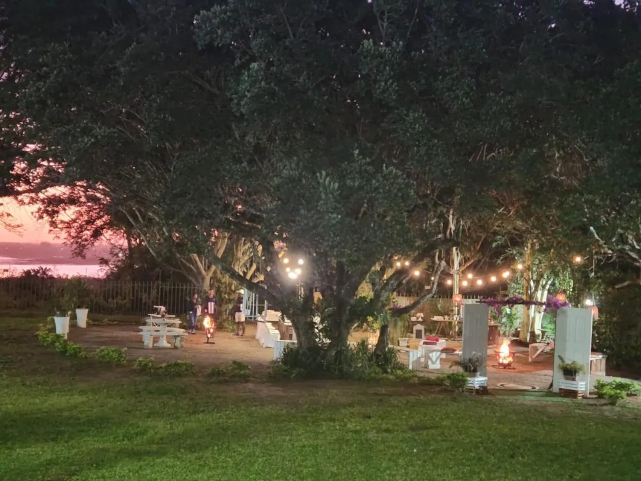 Garden in Hillton Manor Guest House