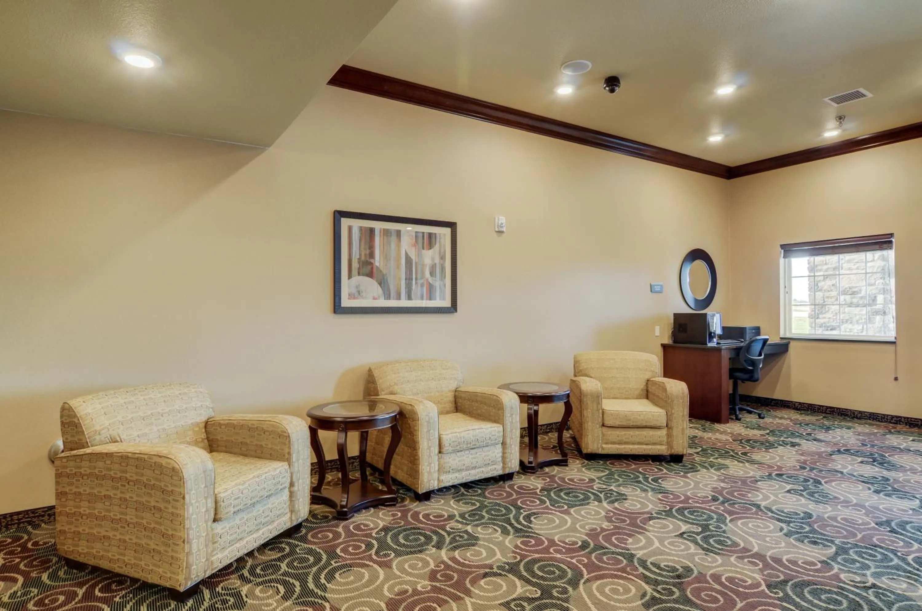 Lobby or reception in Cobblestone Inn & Suites - Ord