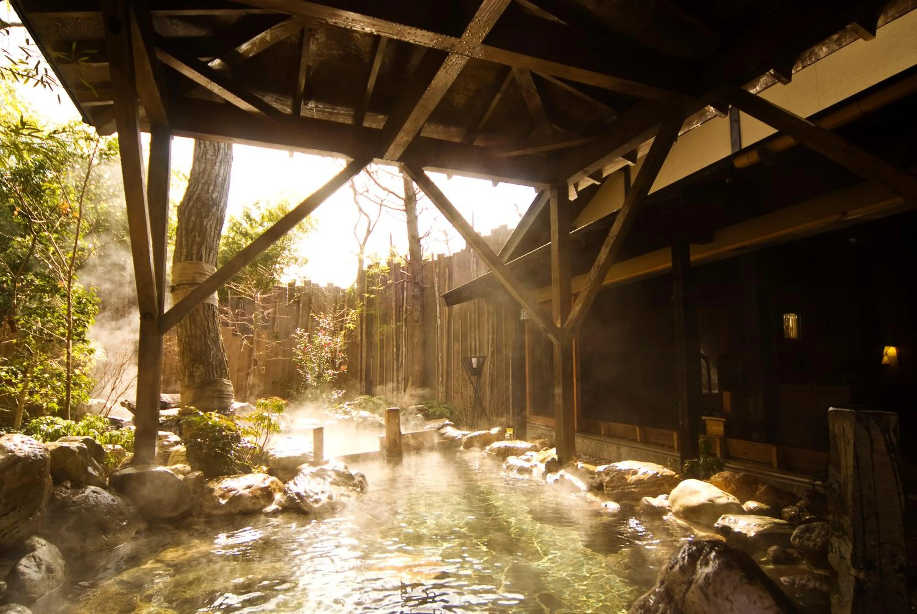 Hot Spring Bath in Setsugetsuka