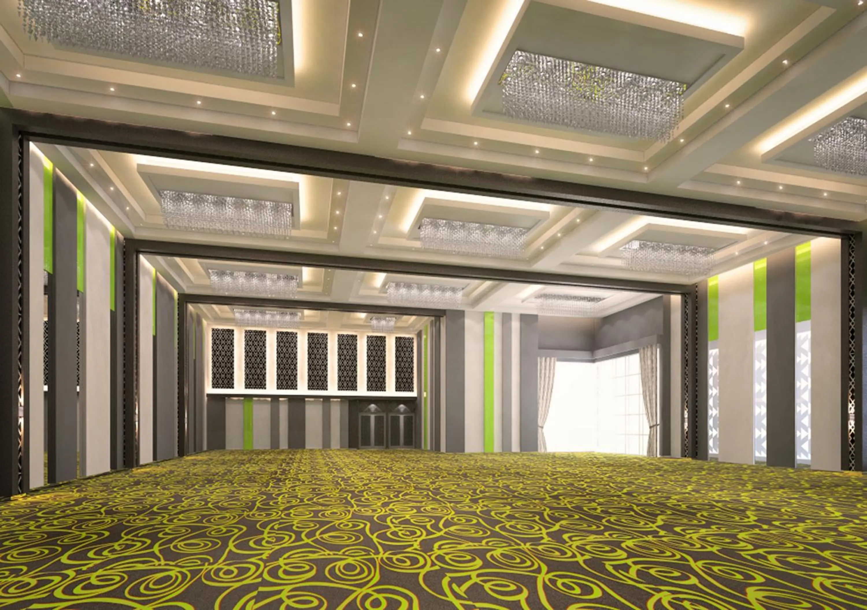 Banquet/Function facilities, Bed in MaxOneHotels at Resort Makassar