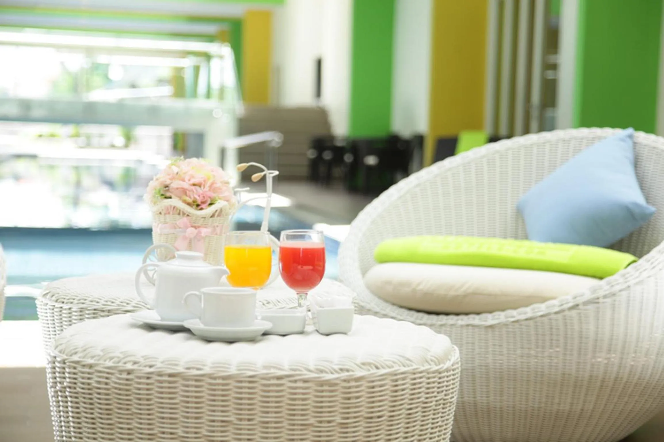 Patio in MaxOneHotels at Resort Makassar