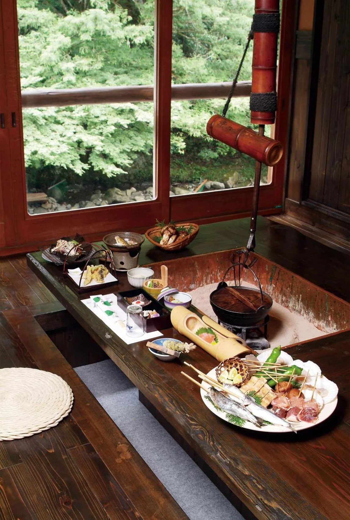 Food close-up in Irori Houraku