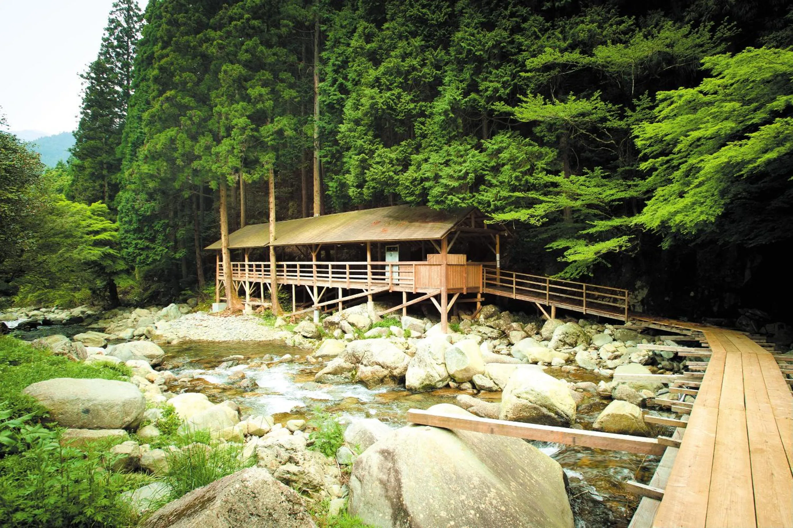 On site in Irori Houraku