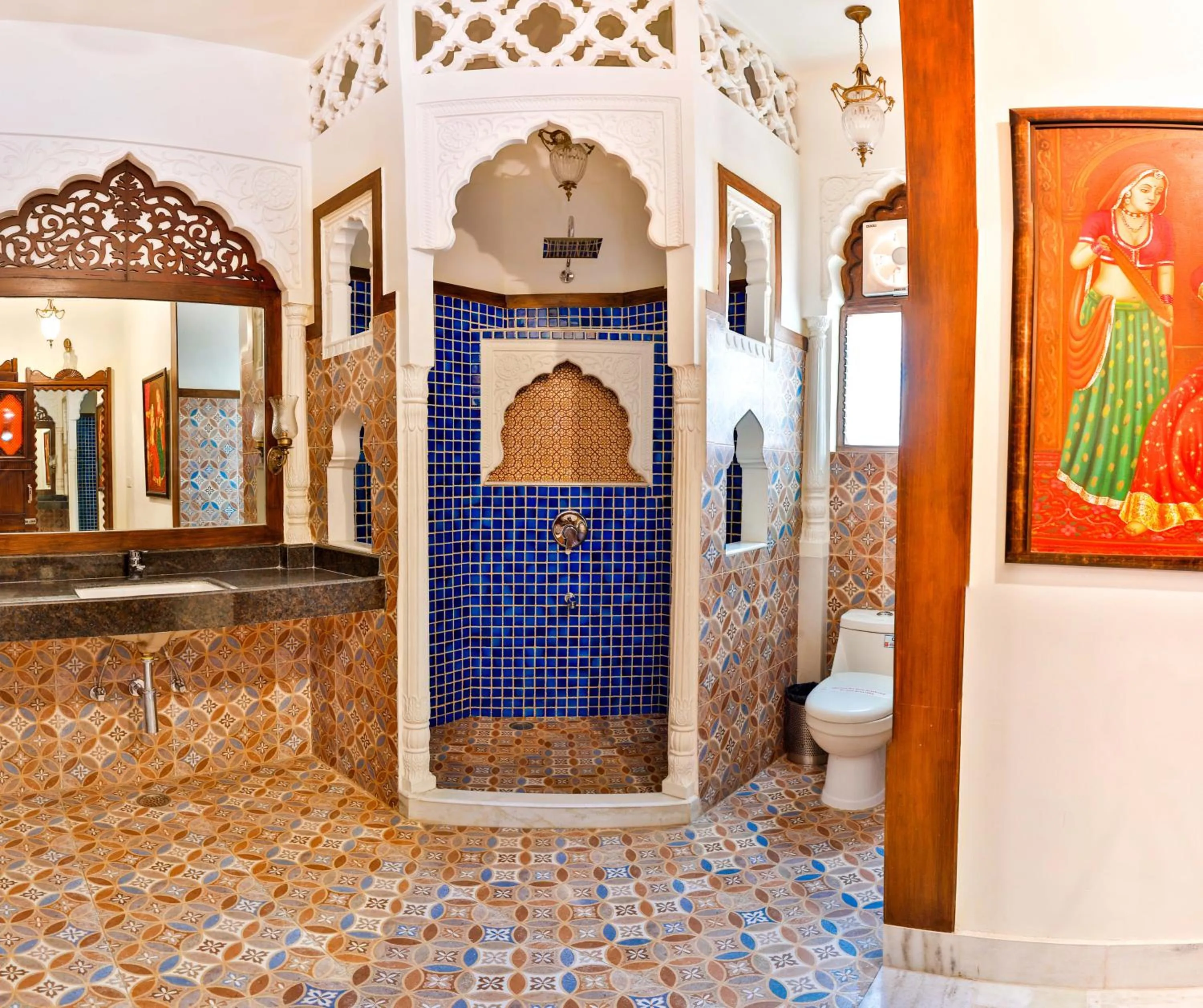 Bathroom in Hotel Pearl Palace Jaipur