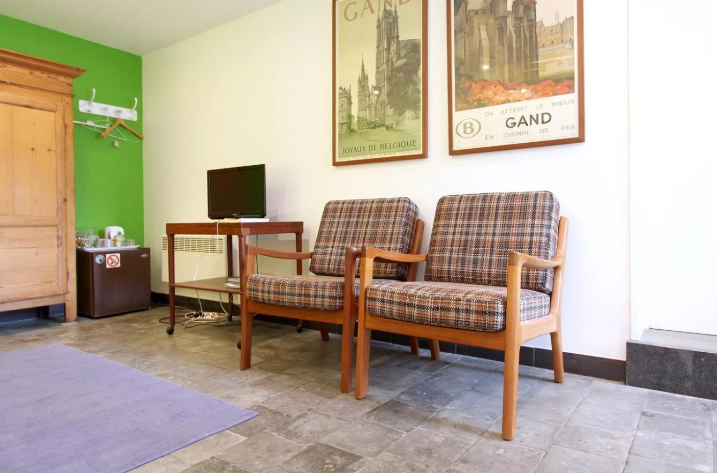 Seating area in Baeten's bed and breakfast
