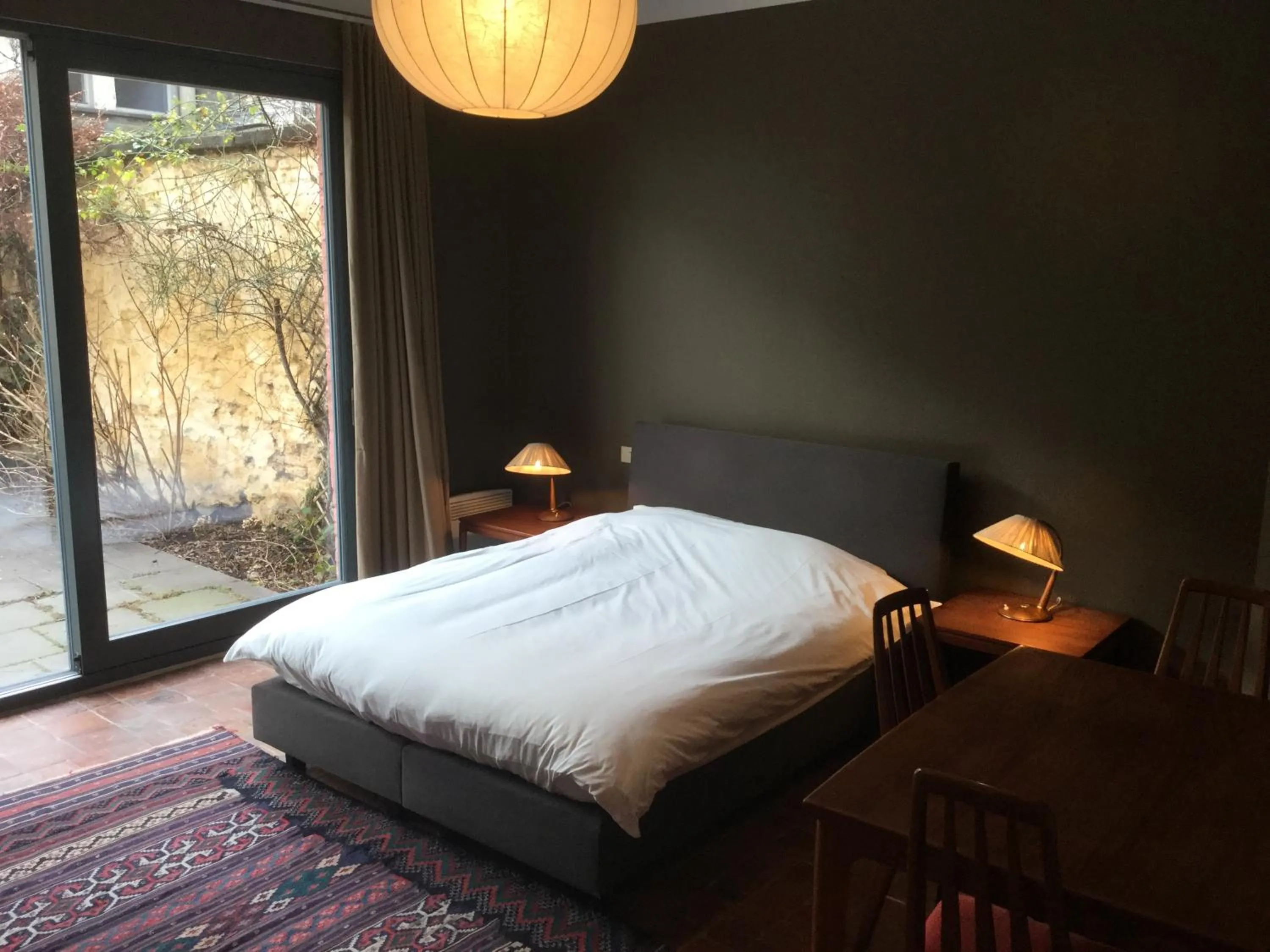 Decorative detail, Bed in Baeten's bed and breakfast