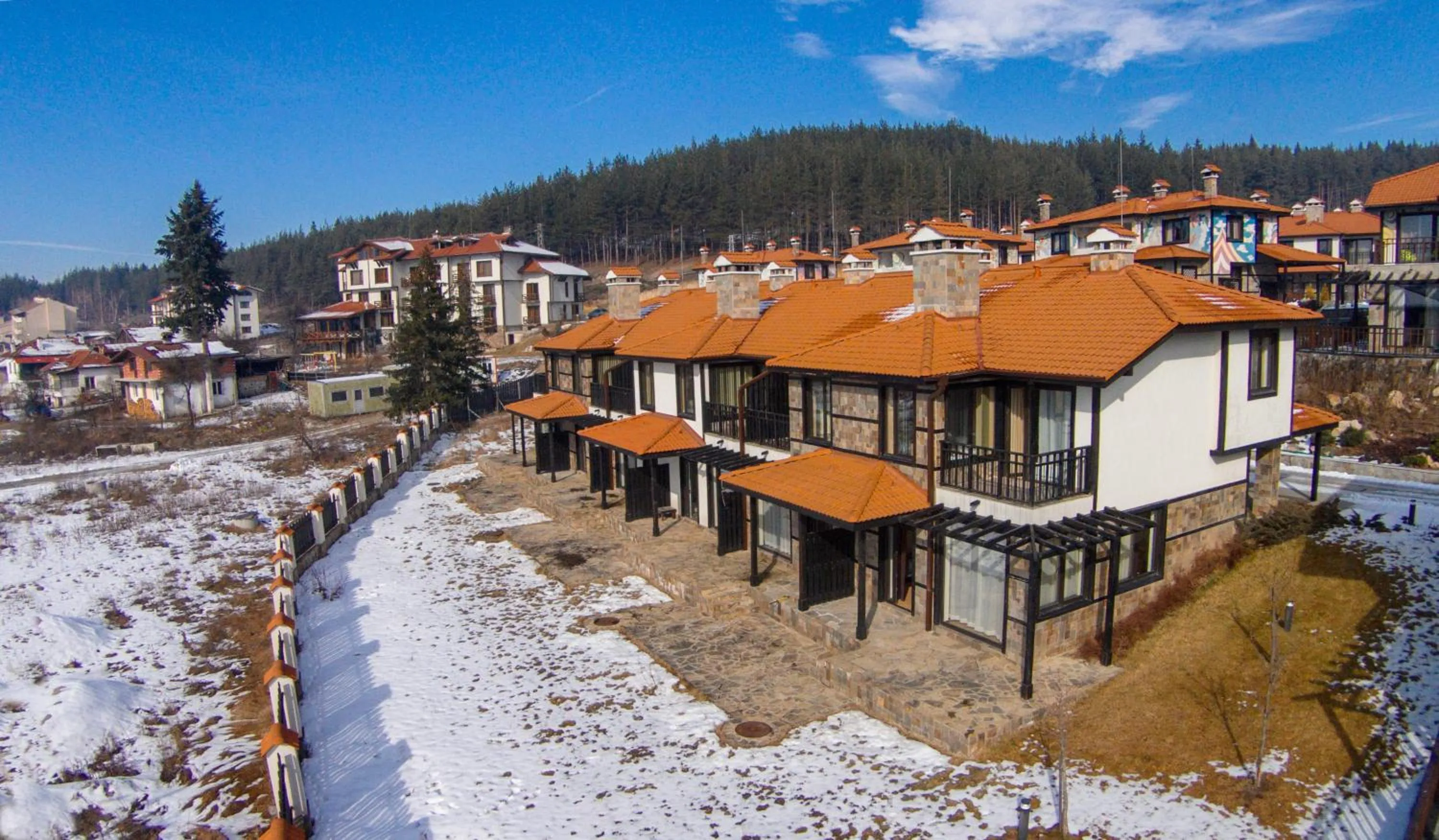 Facade/entrance in Holiday Village COOP Dobrinishte