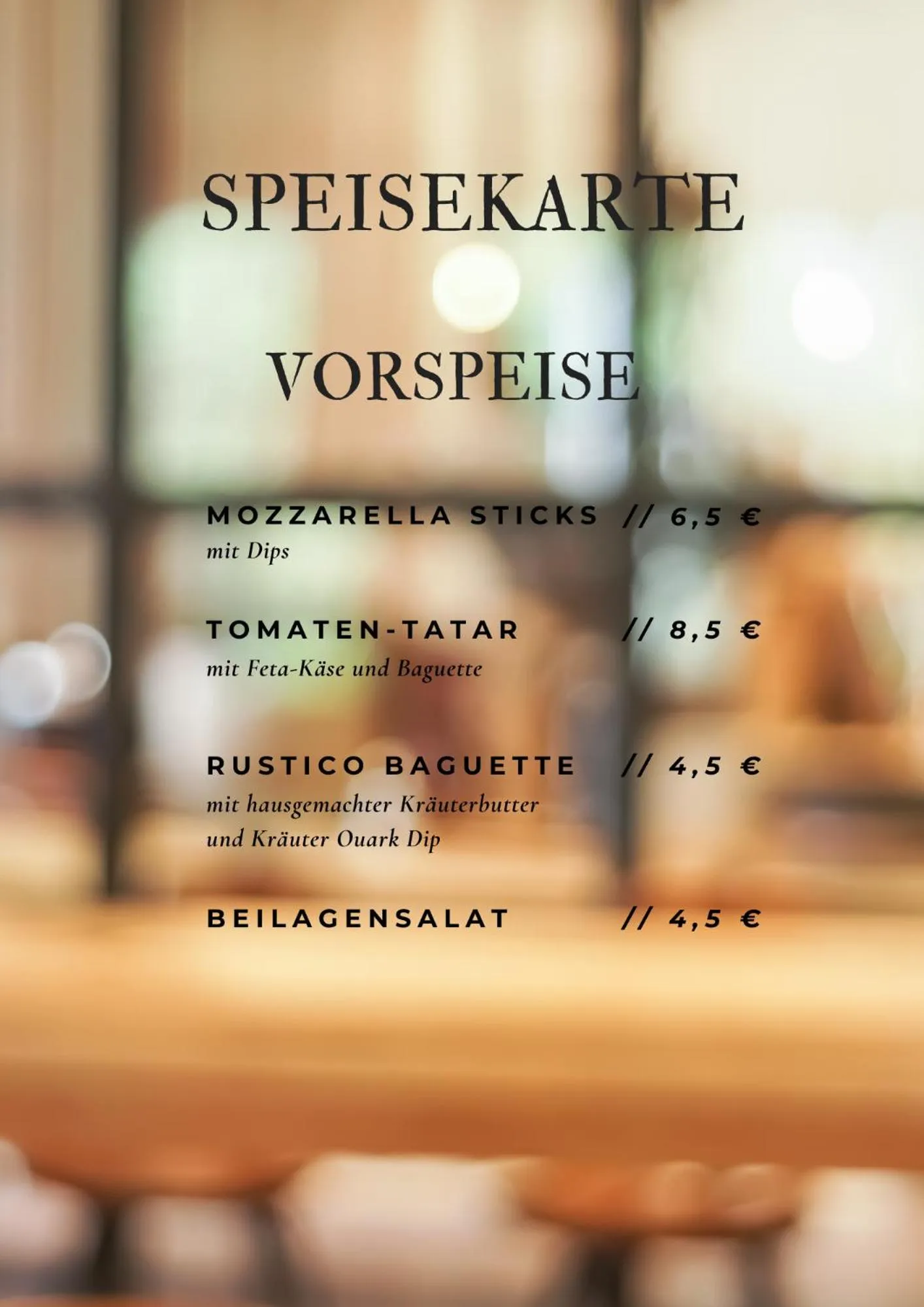 Restaurant/places to eat in Hochwald Lodge